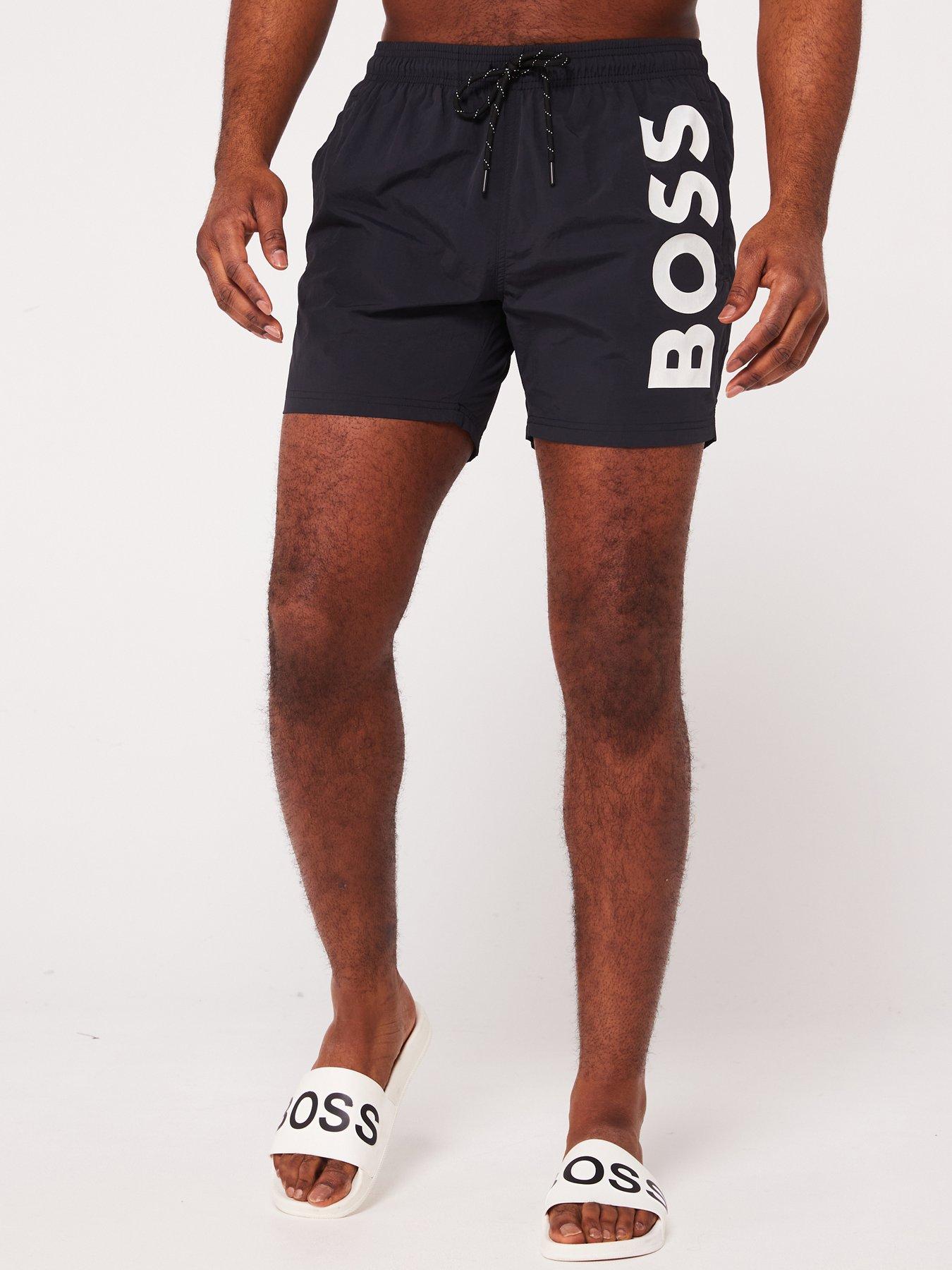BOSS Octopus Swim Shorts - Black