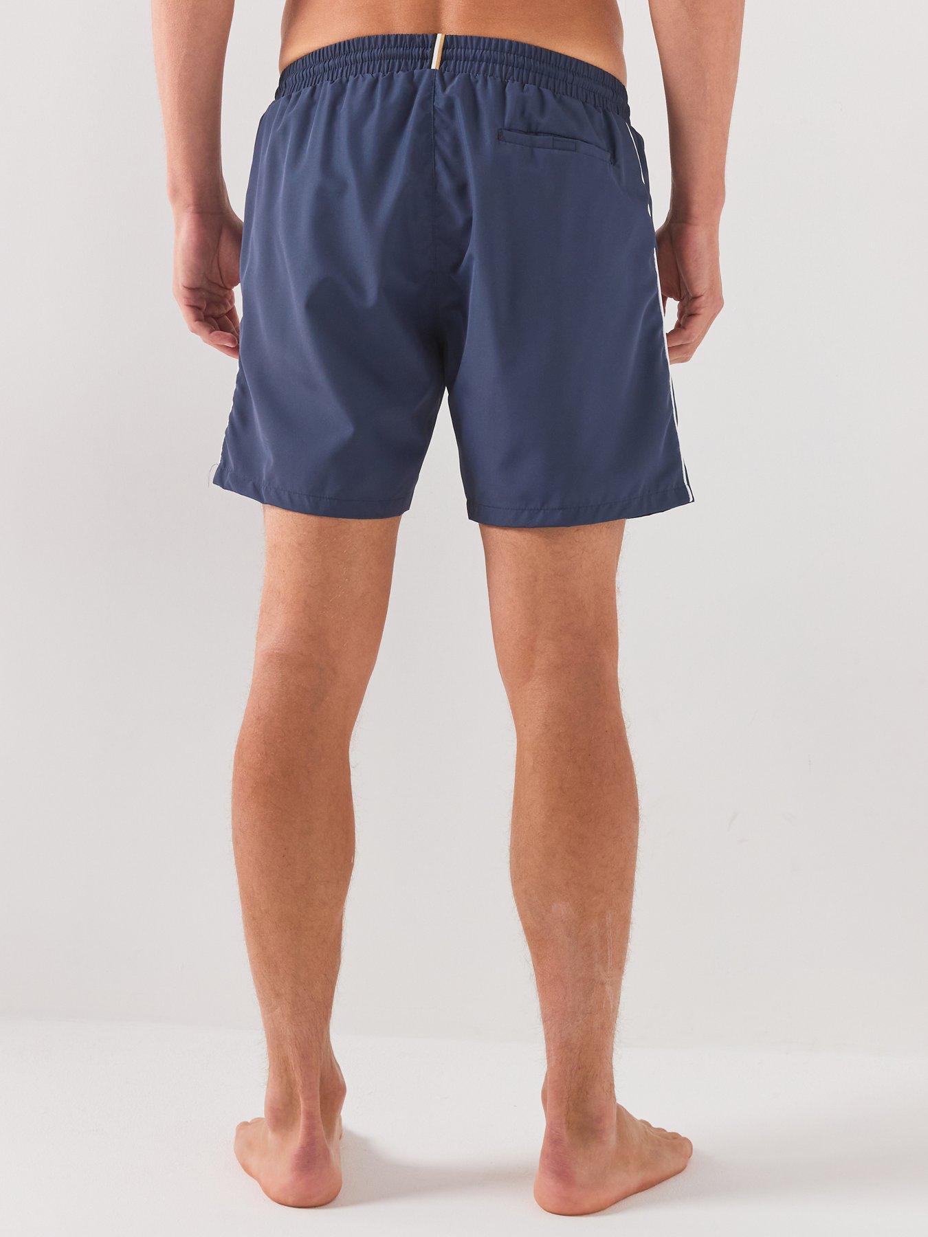 Image 2 of 4 of BOSS Starfish Swims Shorts - Navy