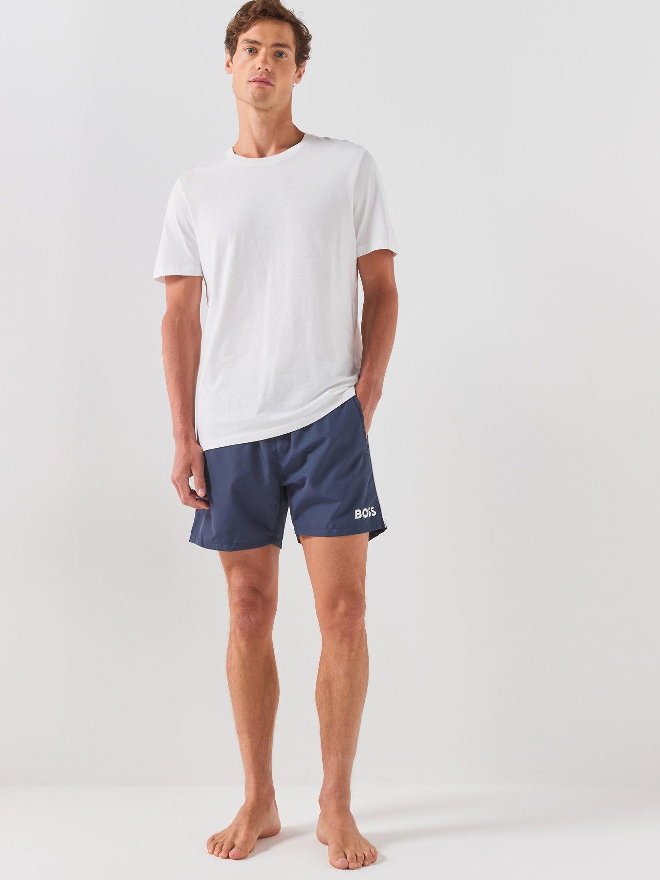 Image 3 of 4 of BOSS Starfish Swims Shorts - Navy