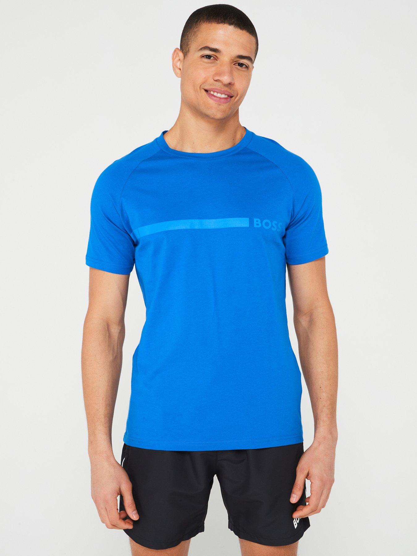 boss-slim-fit-t-shirt-bluefront