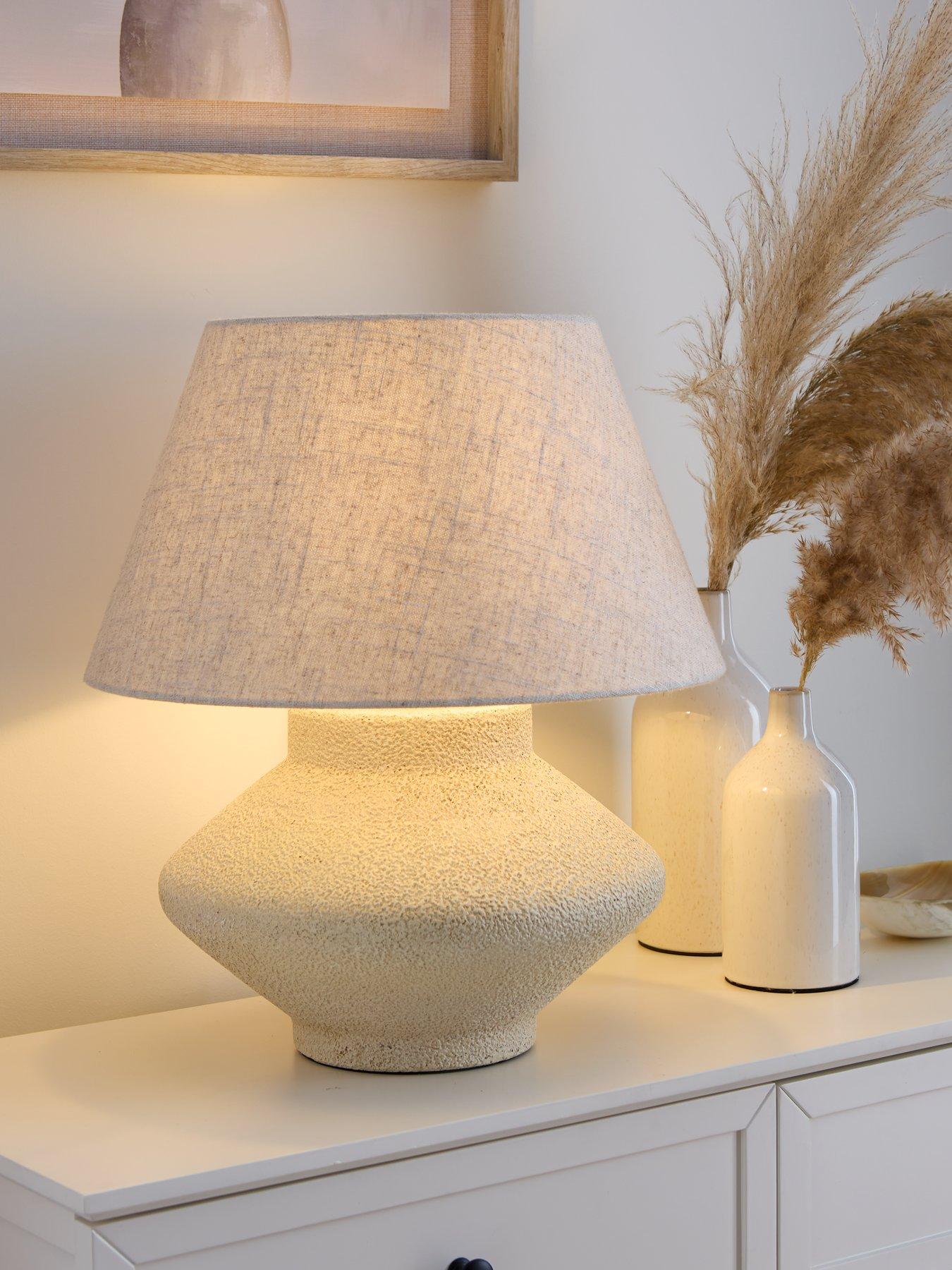 Image 1 of 6 of The Very Collection Large Farmhouse Table Lamp