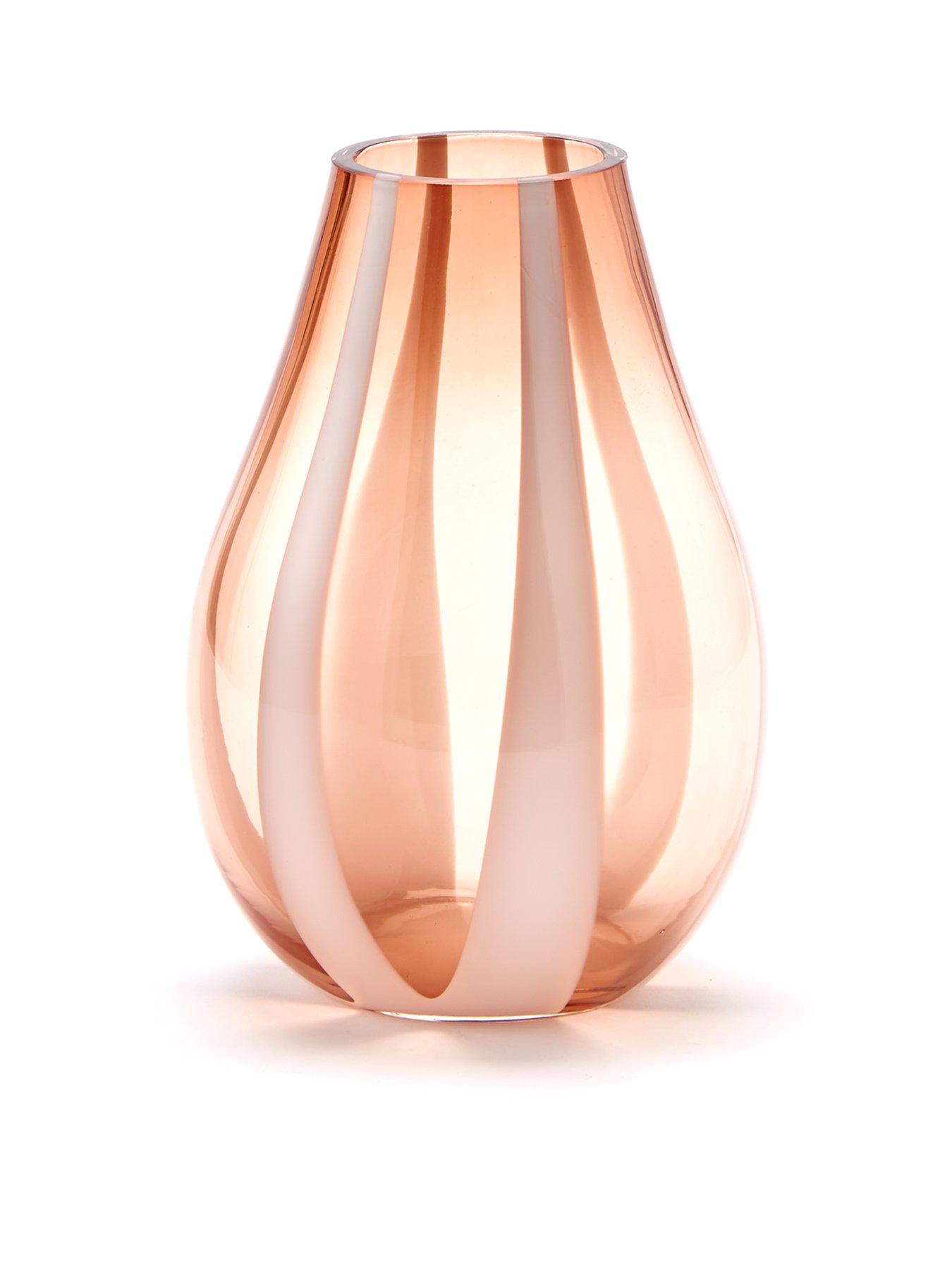 very-home-peach-stripe-vasestillFront