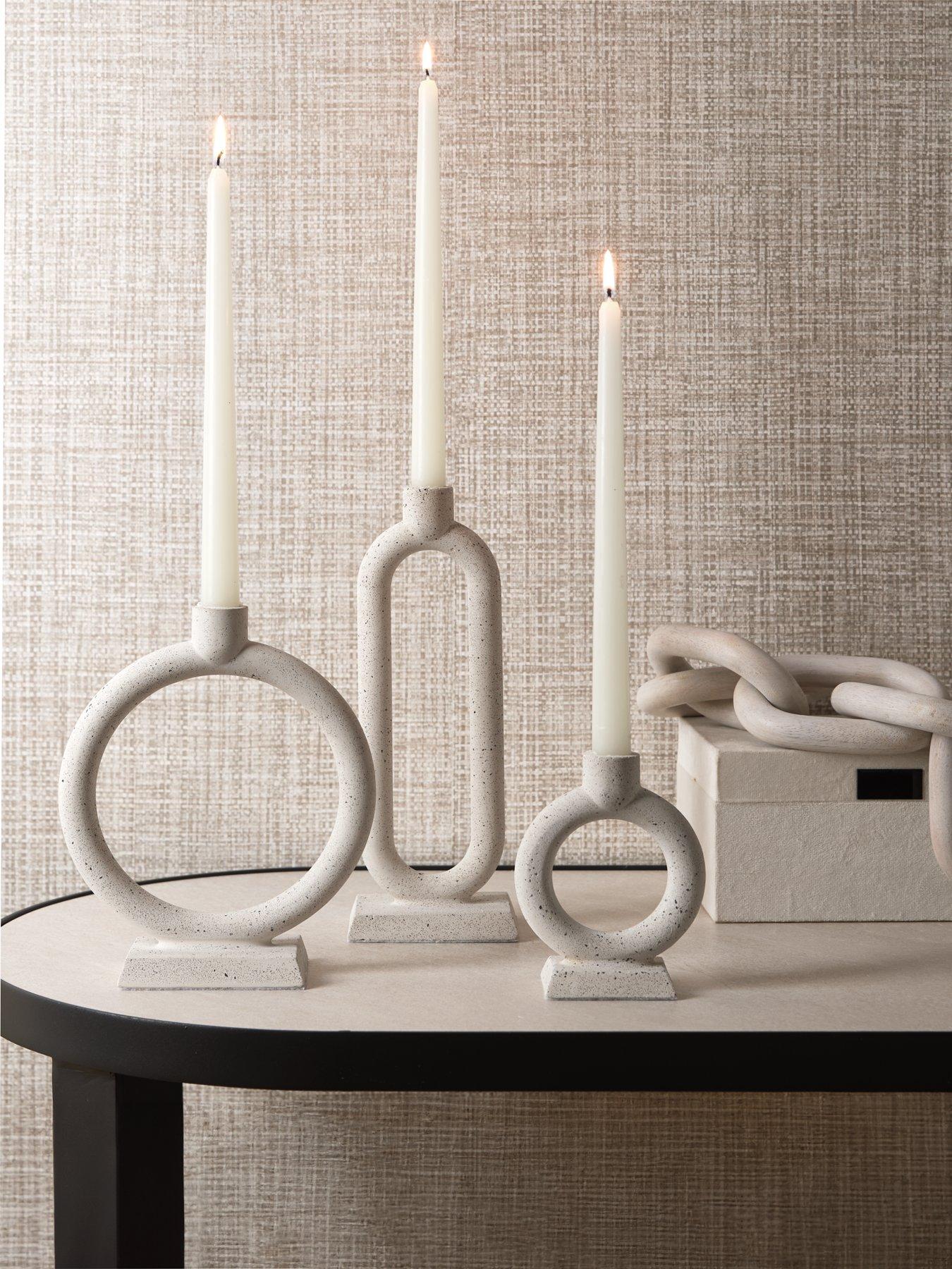 michelle-keegan-home-set-of-3-cement-look-candle-holders