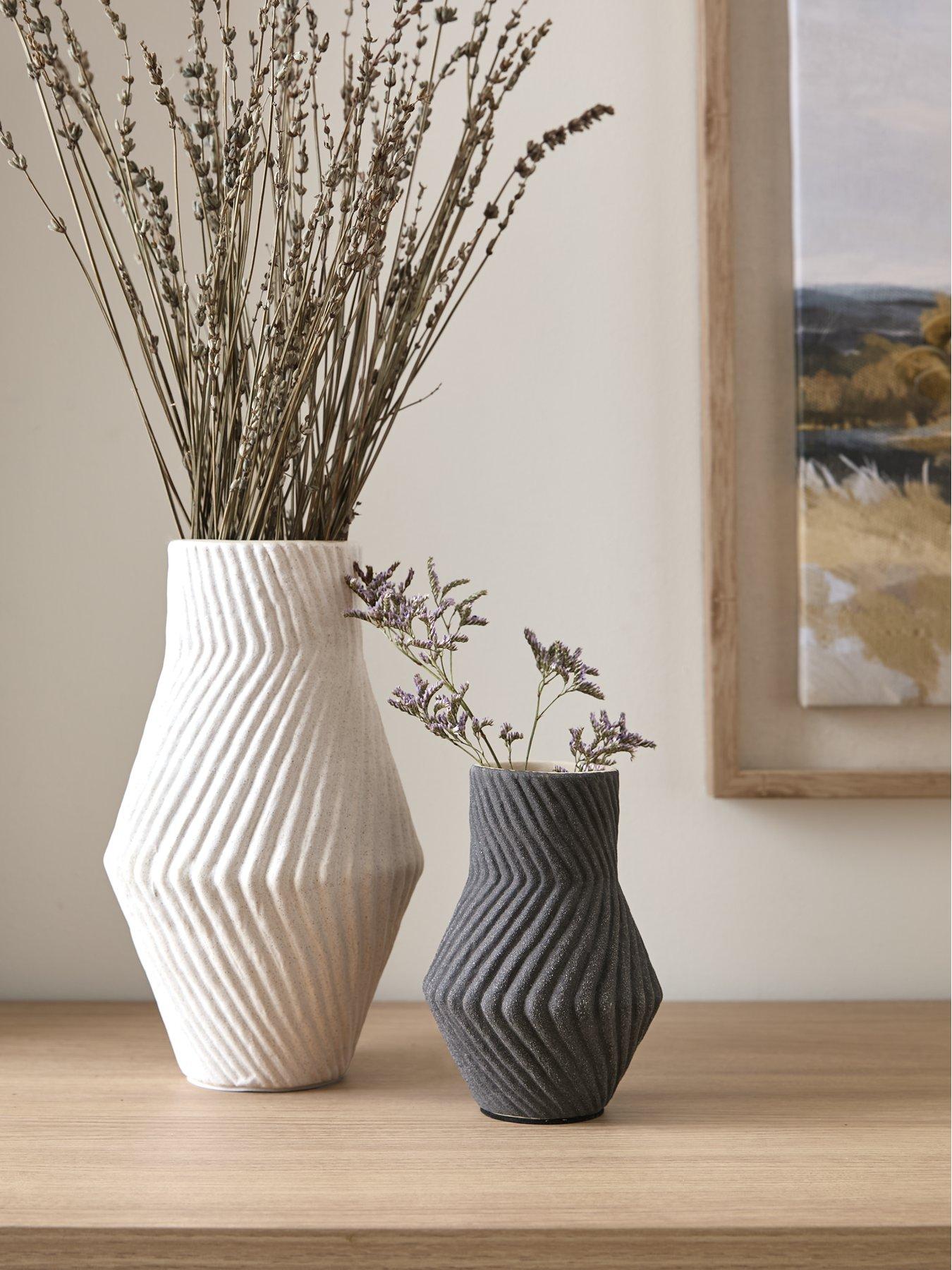 very-home-set-of-2-ribbed-vases