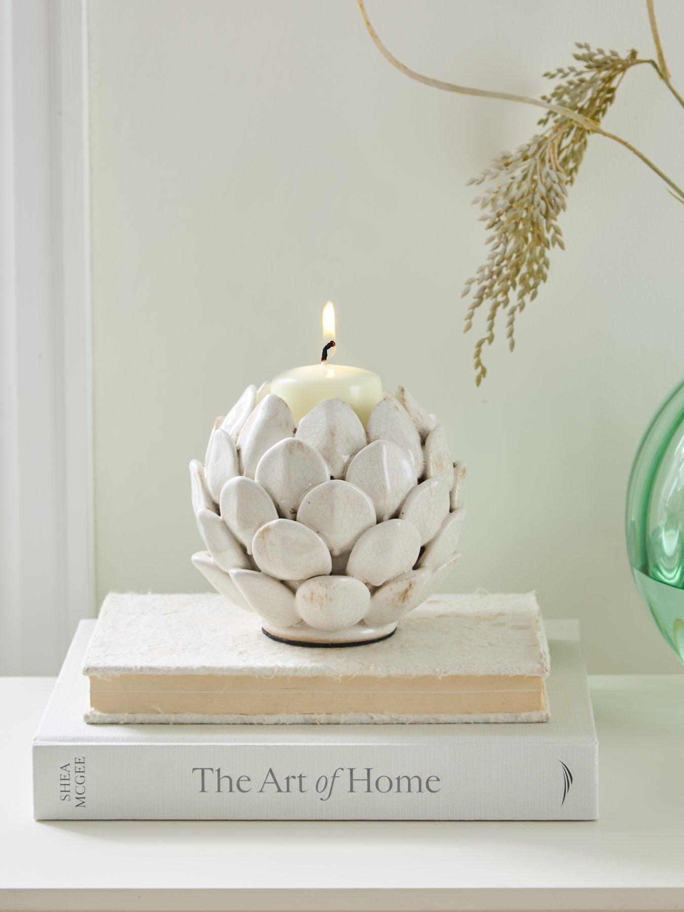 Very Home Artichoke-Shaped Candle Holder