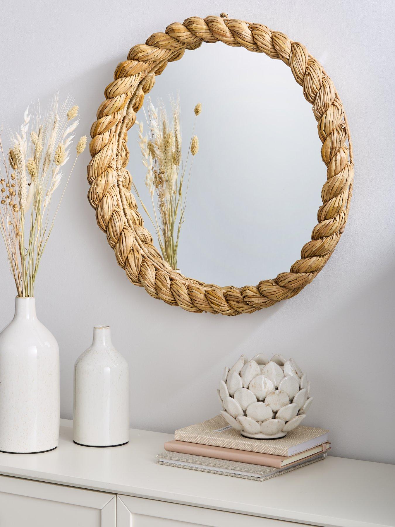 Very Home Rope Style Mirror 55cm