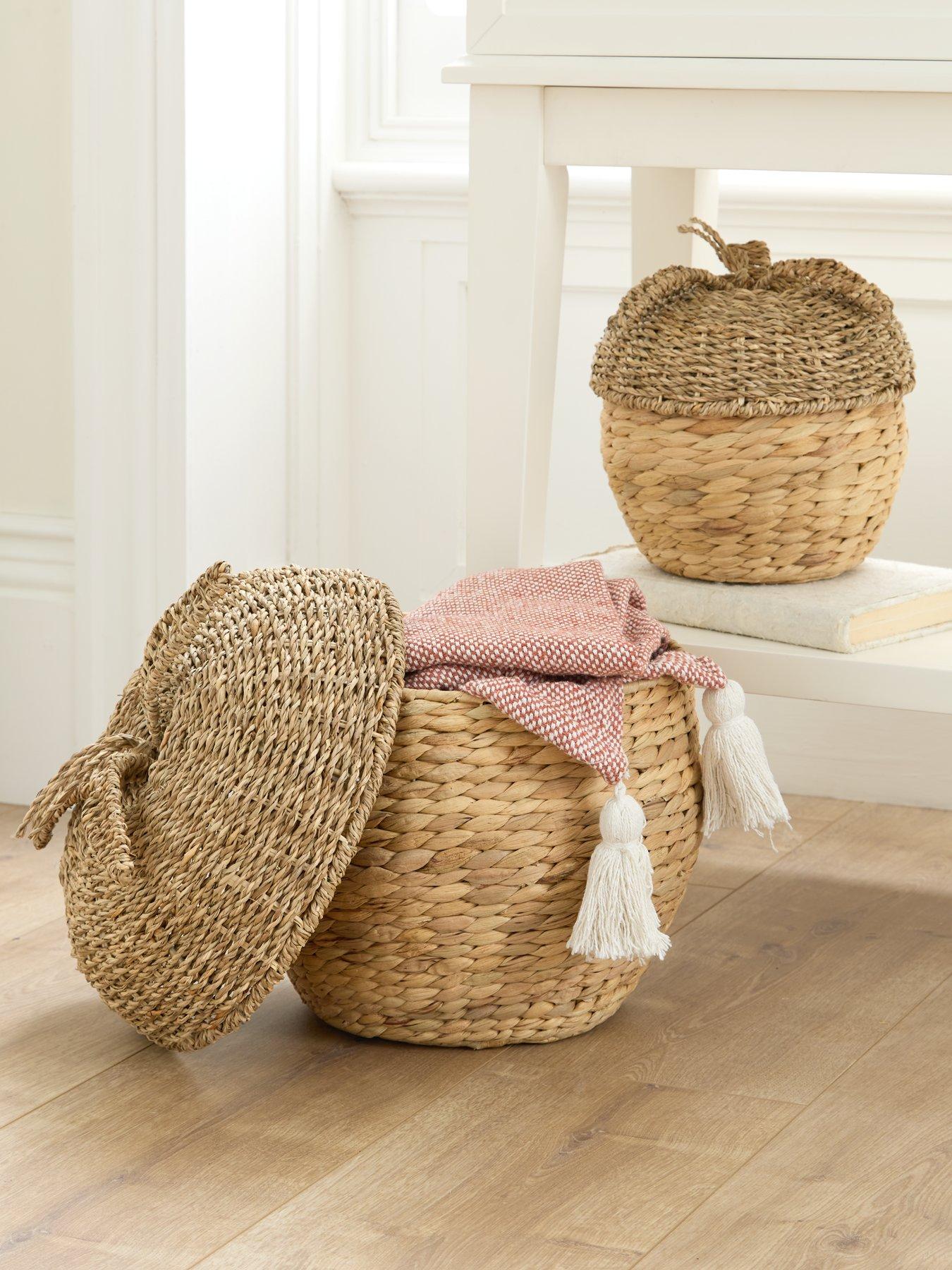 Image 1 of 5 of The Very Collection Set Of 2 Woven Apple Storage