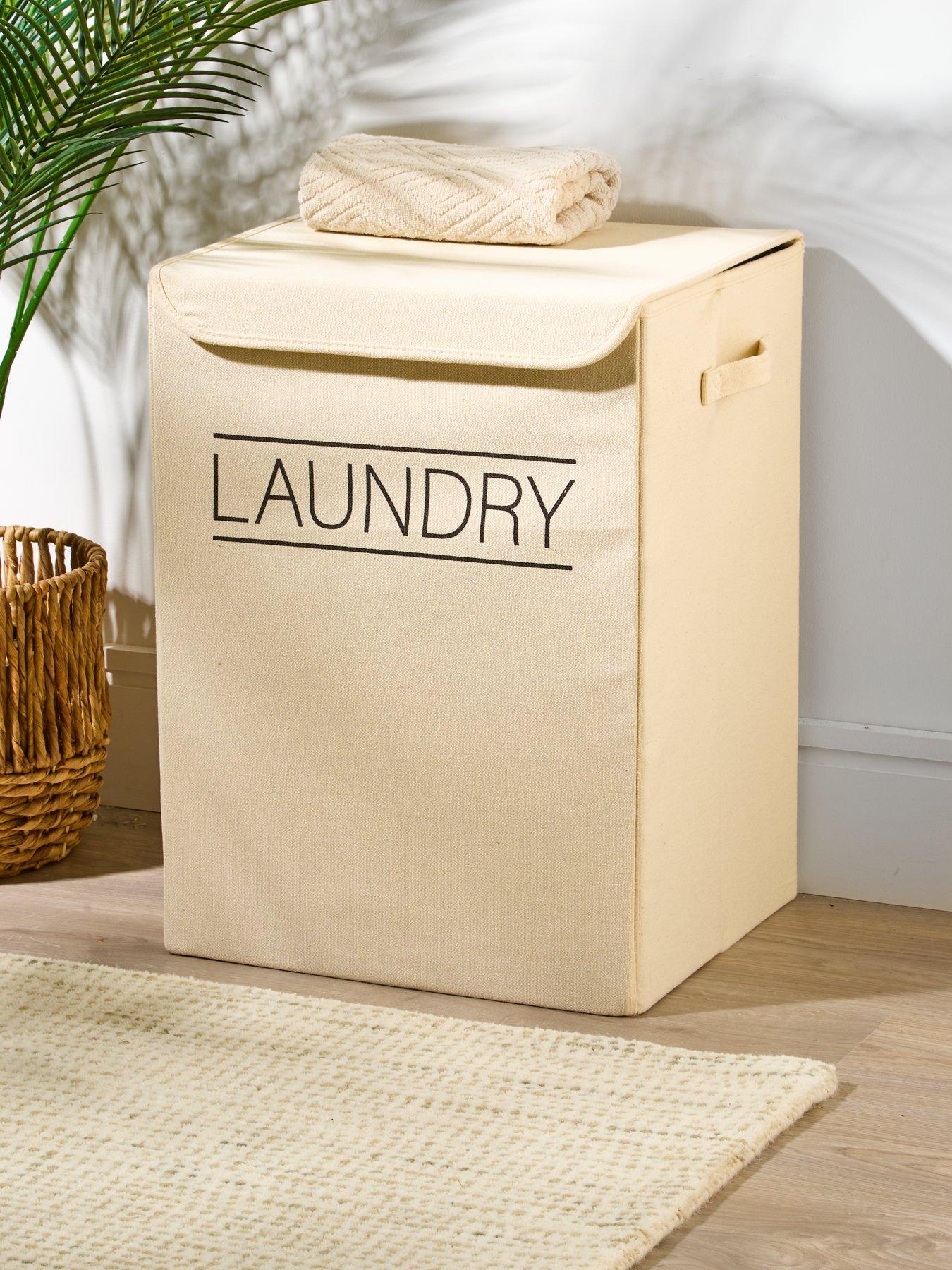 very-home-fabric-laundry-hamper