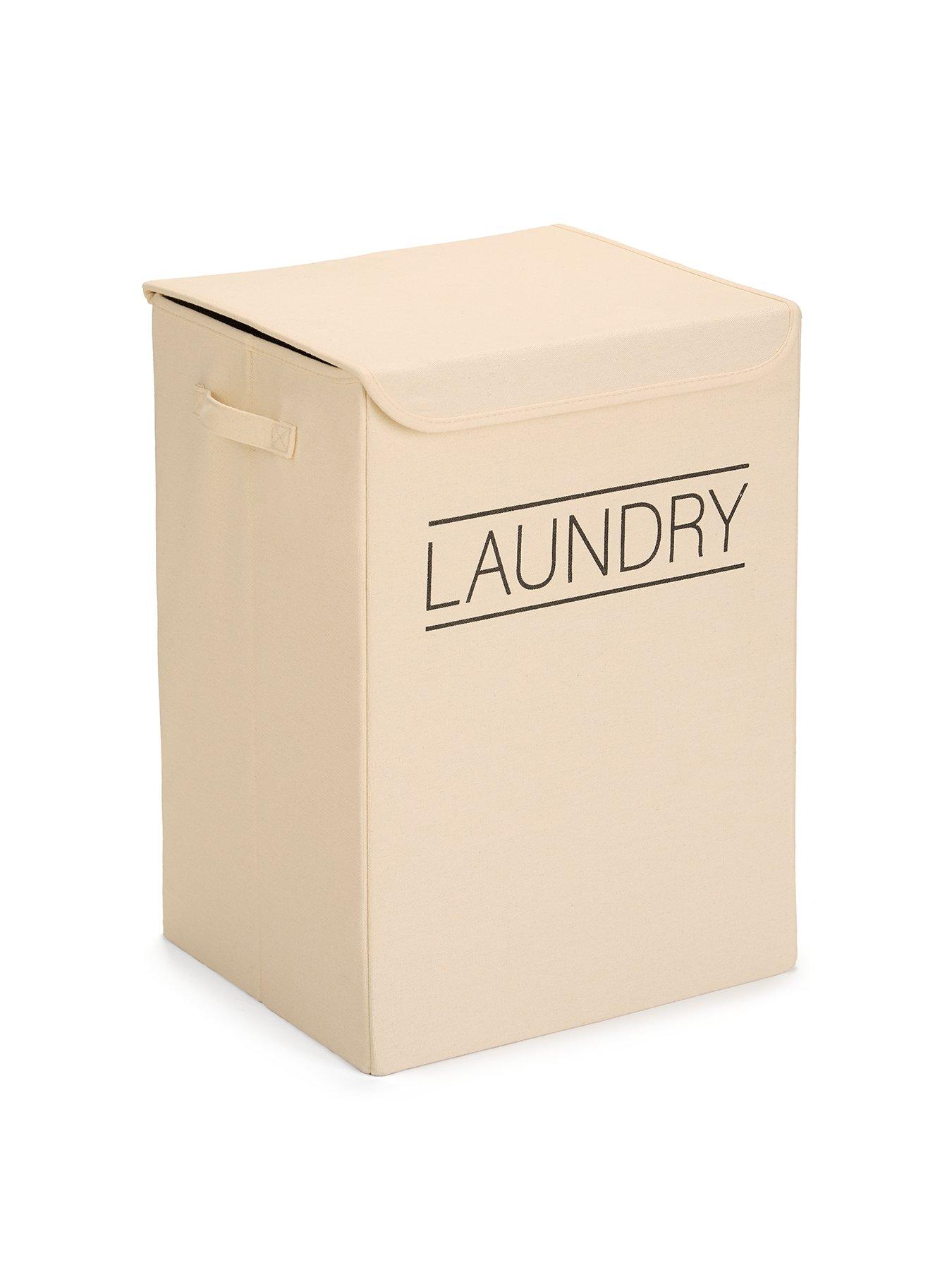 Image 2 of 7 of The Very Collection Fabric Laundry Hamper