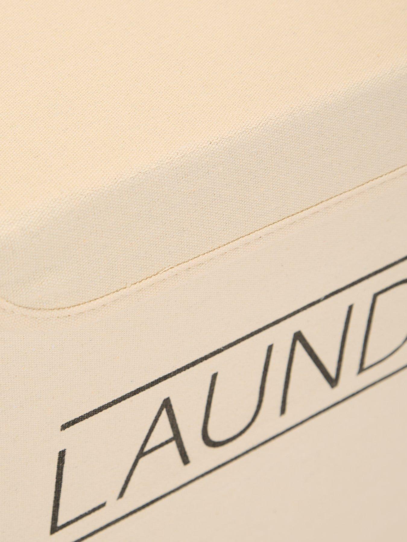 Image 6 of 7 of The Very Collection Fabric Laundry Hamper