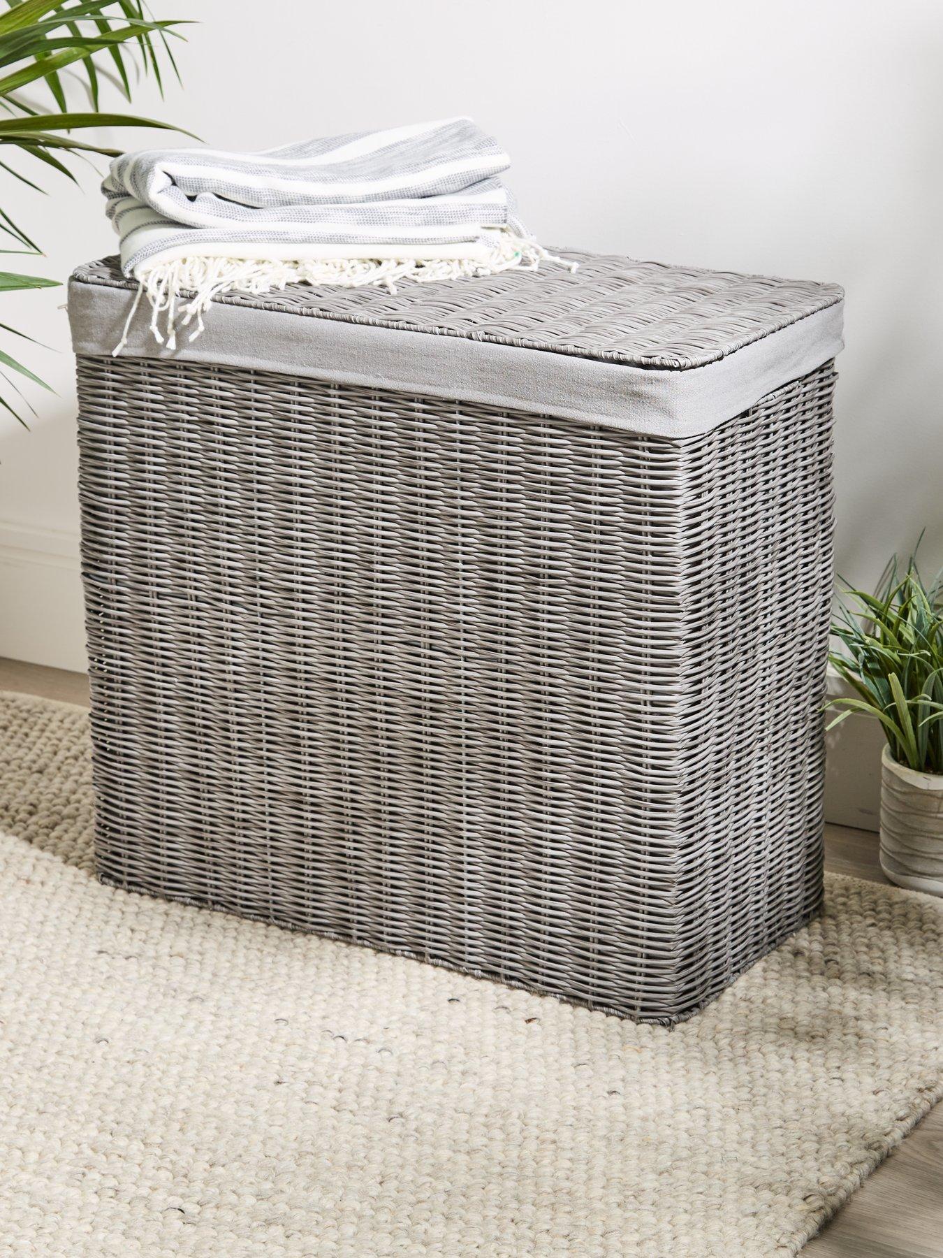 The Very Collection Rattan Laundry Sorter