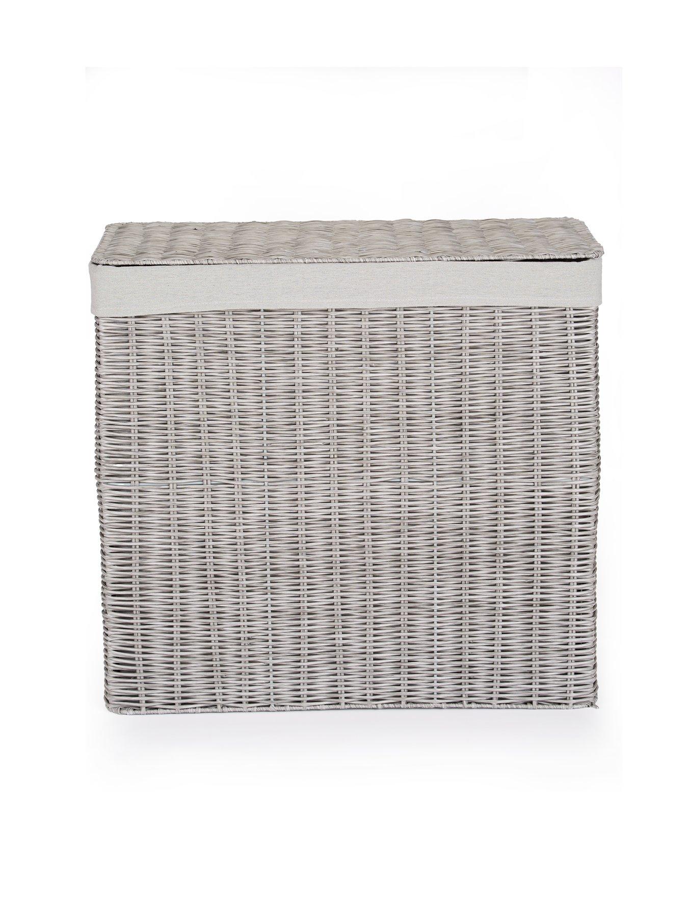 Image 3 of 7 of The Very Collection Rattan Laundry Sorter