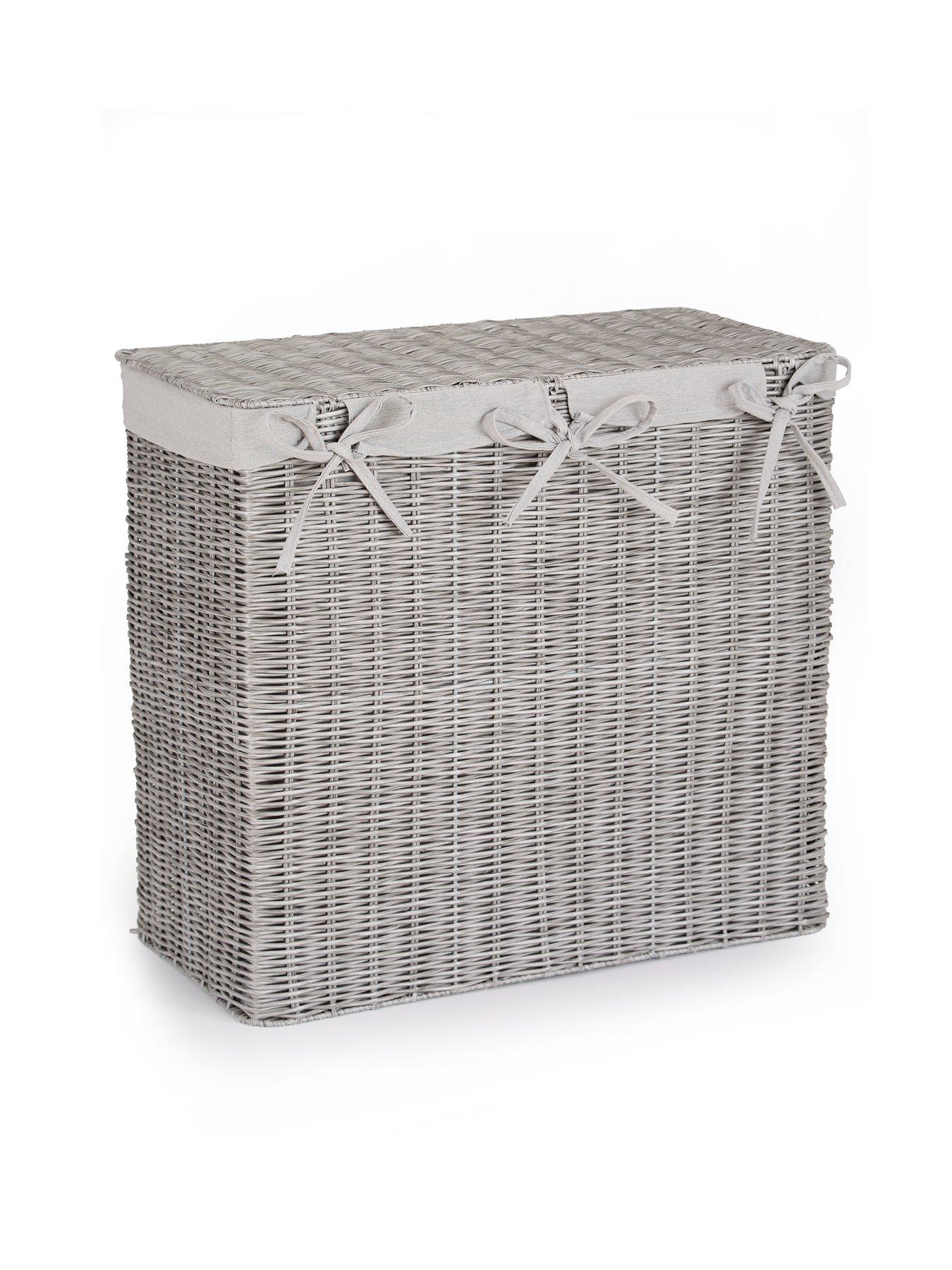 Image 4 of 7 of The Very Collection Rattan Laundry Sorter