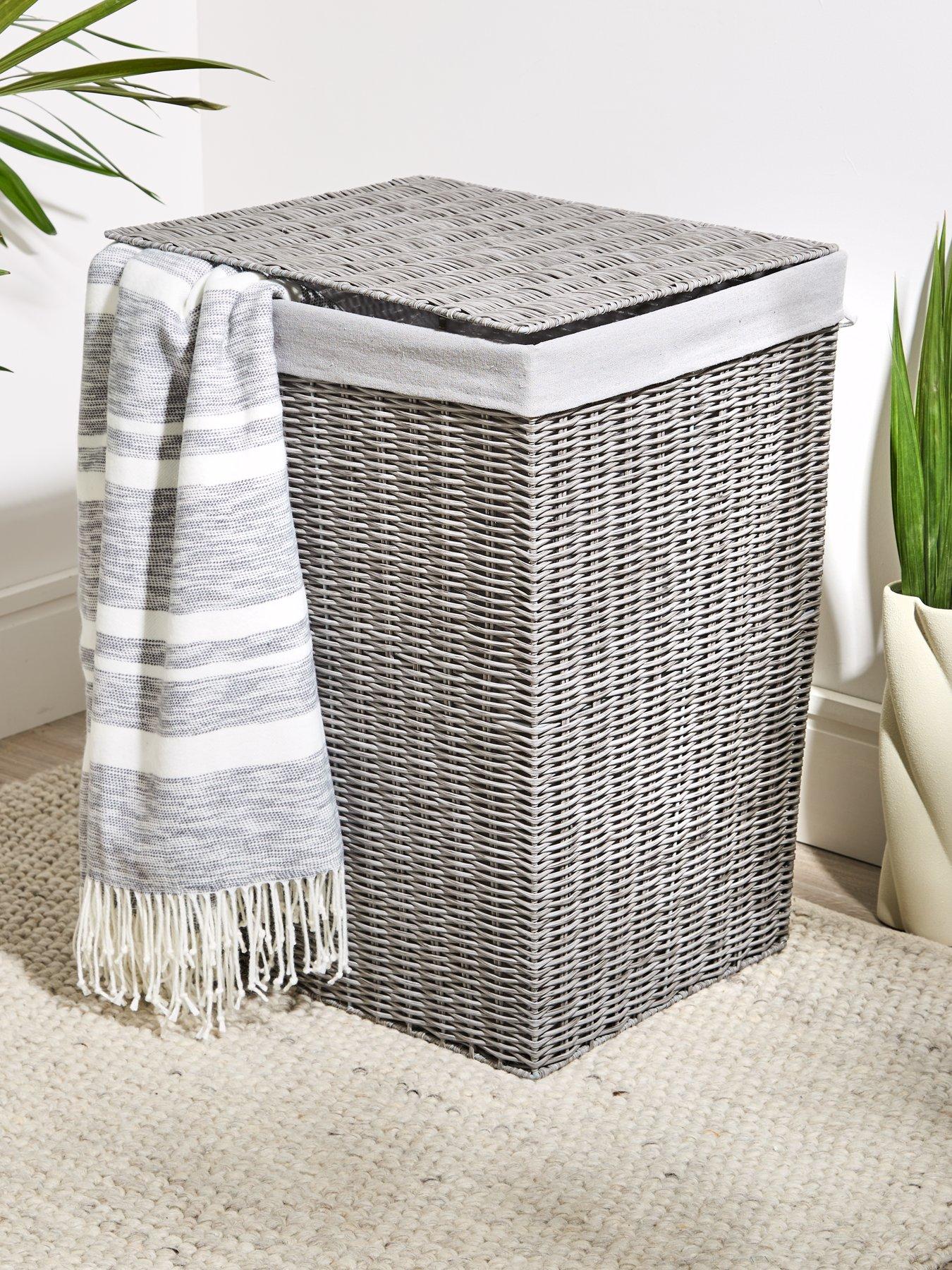 very-home-rattan-laundry-hamper