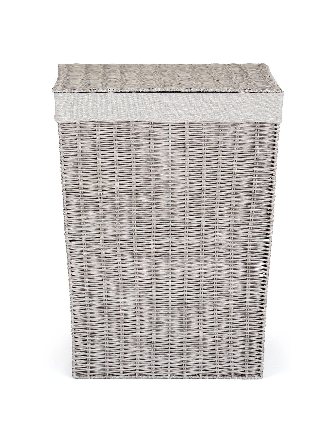 Image 2 of 7 of The Very Collection Rattan Laundry Hamper