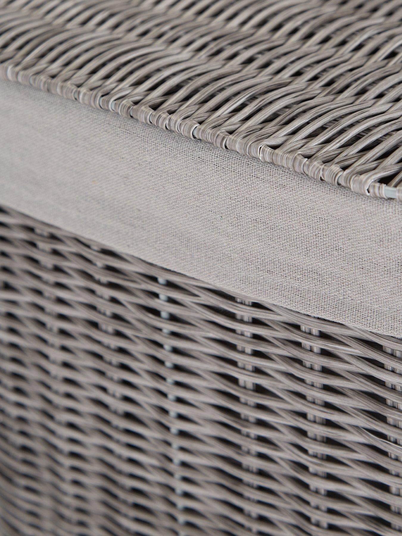 Image 7 of 7 of The Very Collection Rattan Laundry Hamper