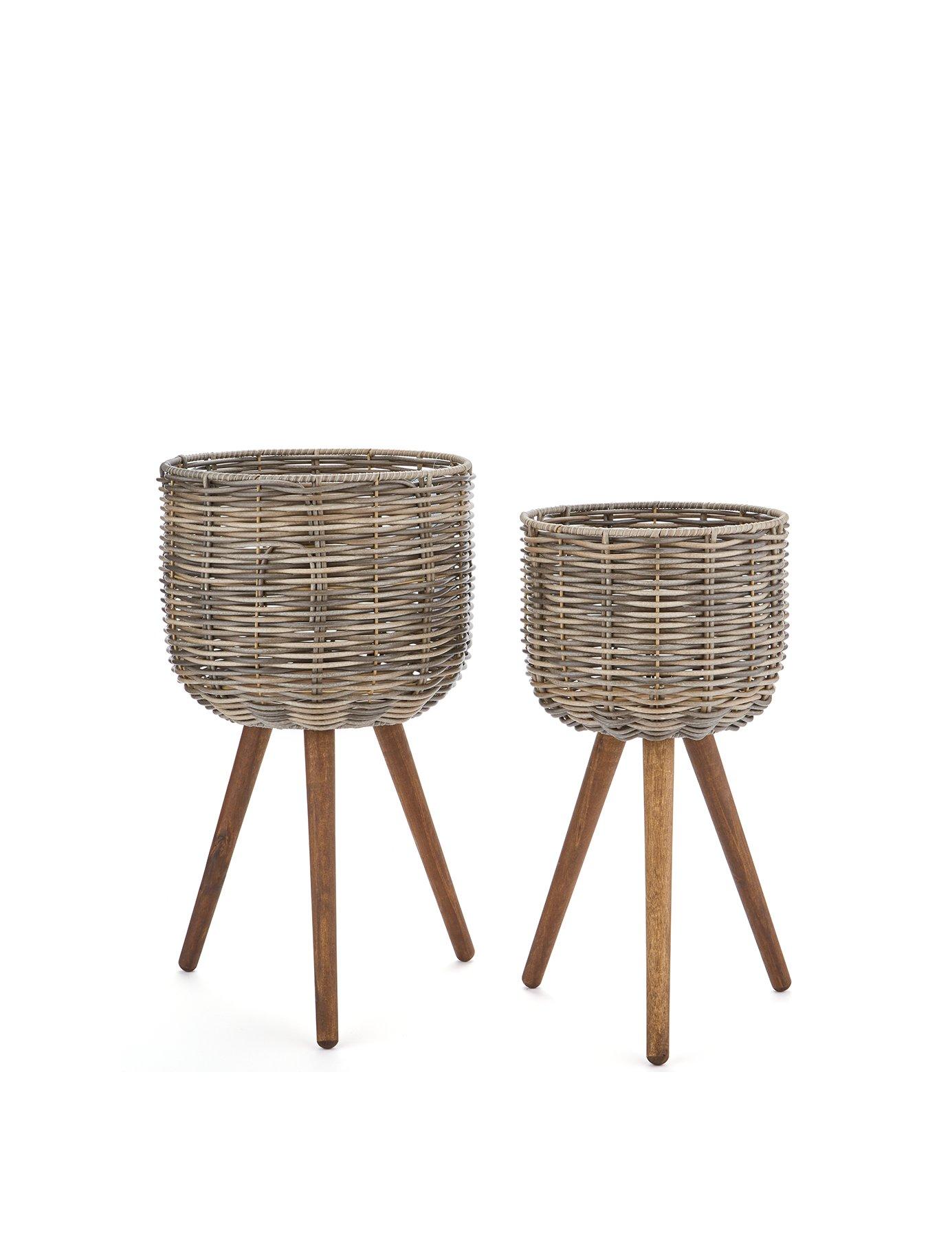 very-home-set-of-2-dark-rattan-plantersstillFront