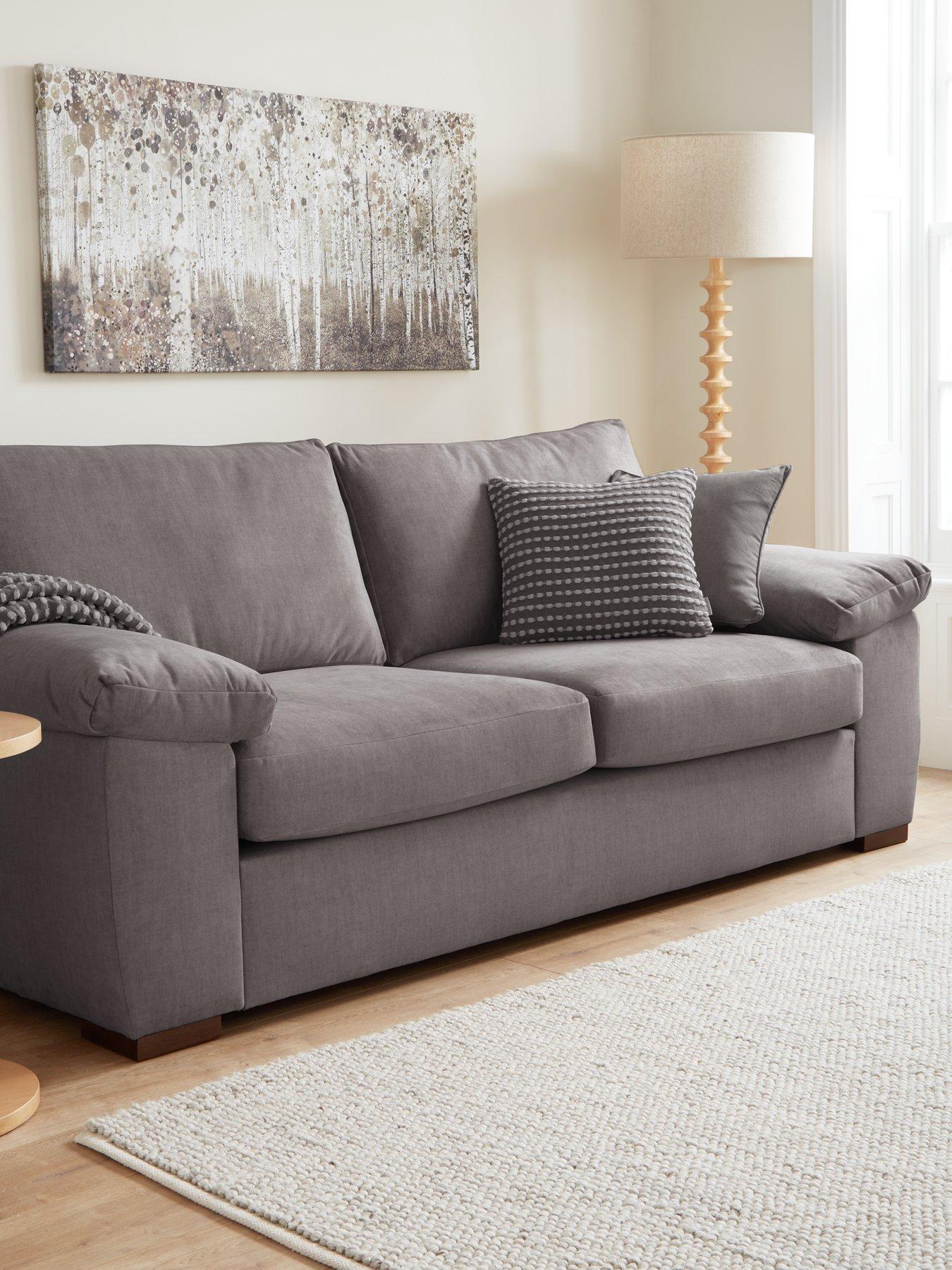 Very Home Eliza Fabric 3 Seater Sofa - FSC® Certified