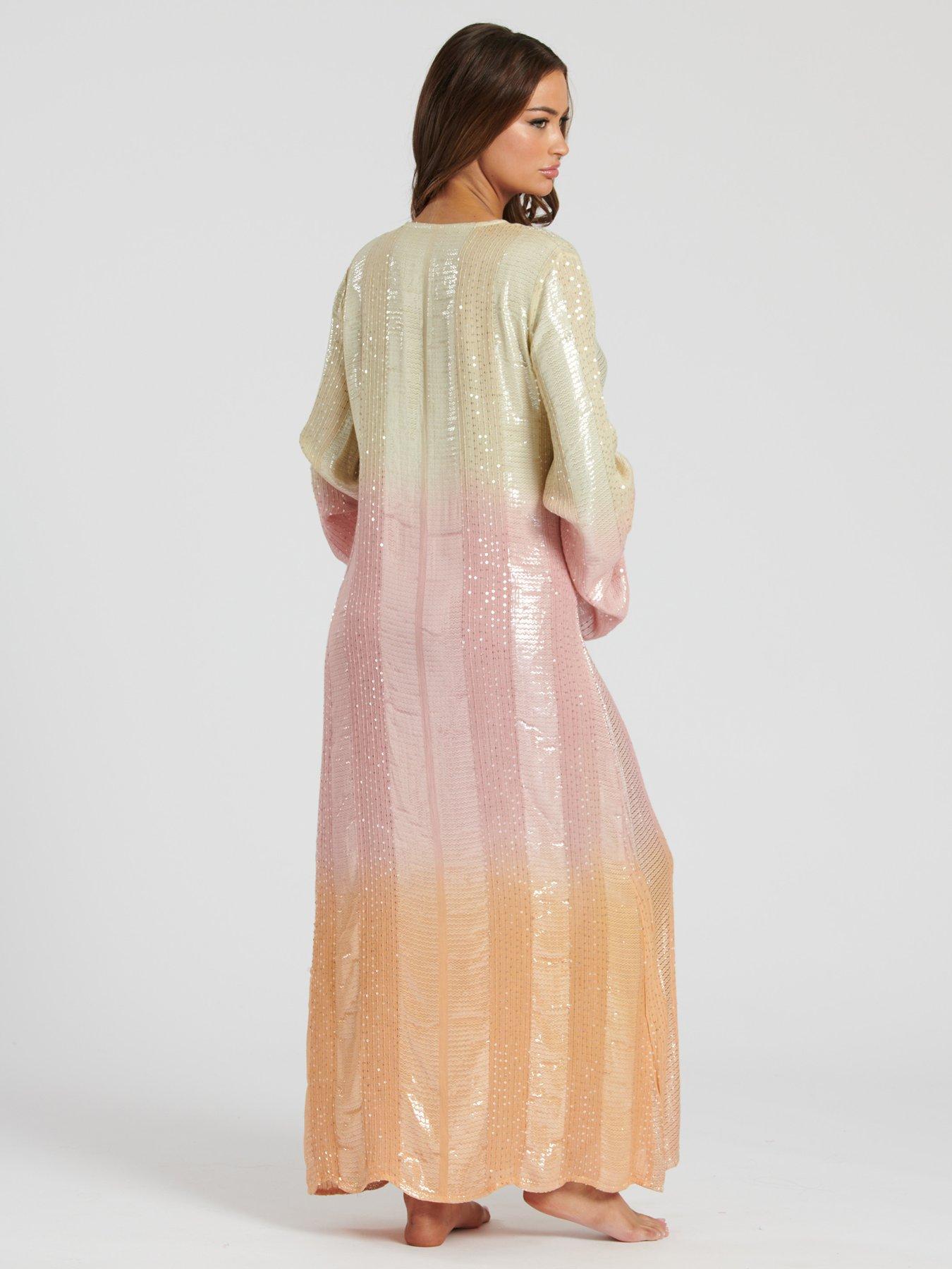 south-beach-ombre-metallic-long-sleeve-maxi-dress-multistillFront