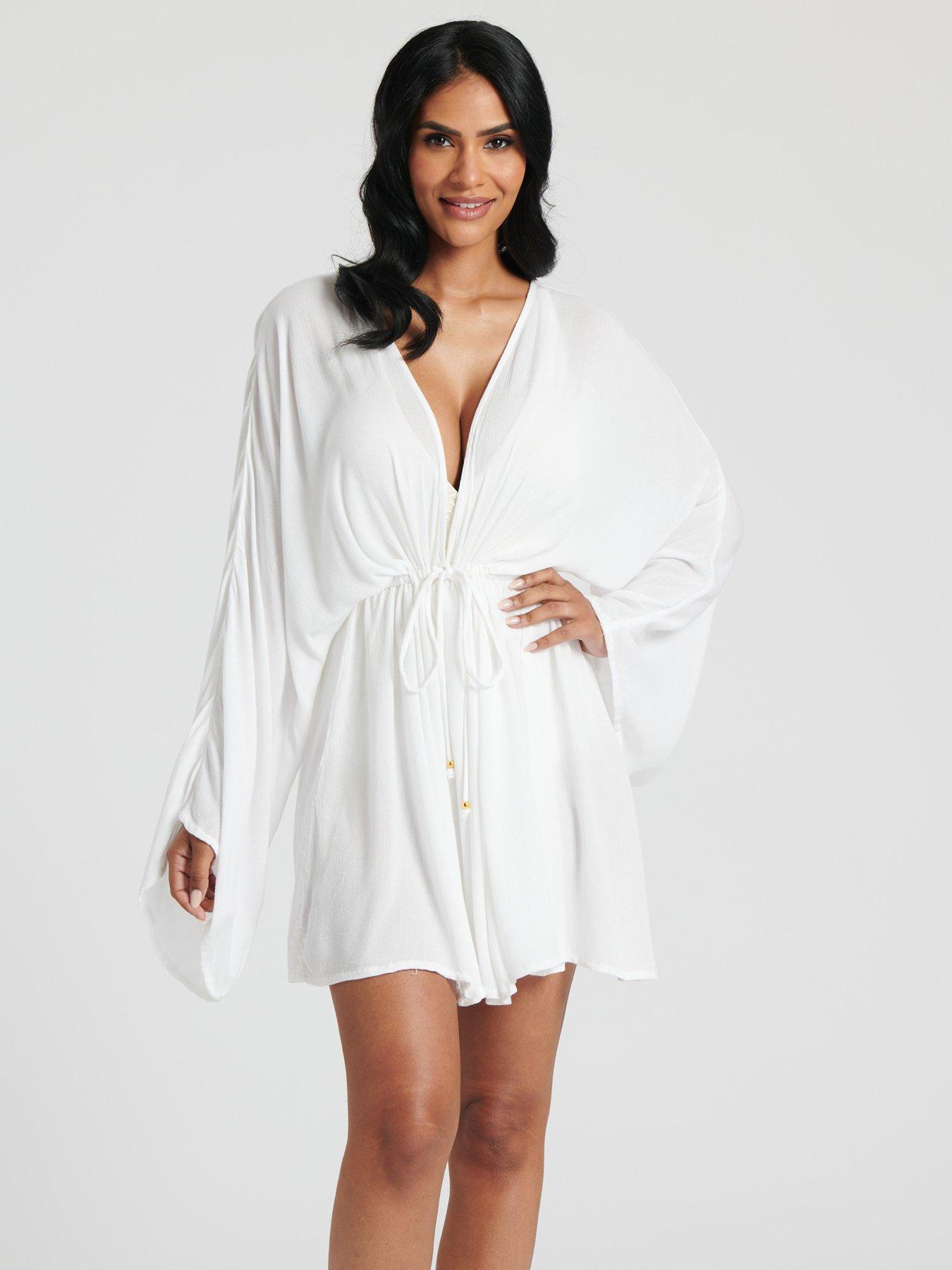 south-beach-crinkle-viscose-deep-plunge-beach-dress-white