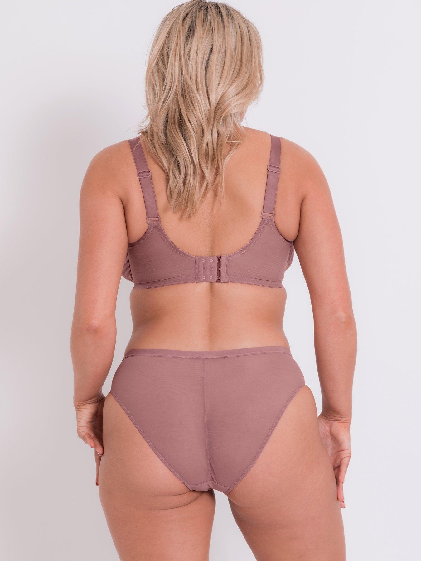 Image 2 of 4 of Curvy Kate Wonderful Vibe Full Cup Balcony Bra - Pink