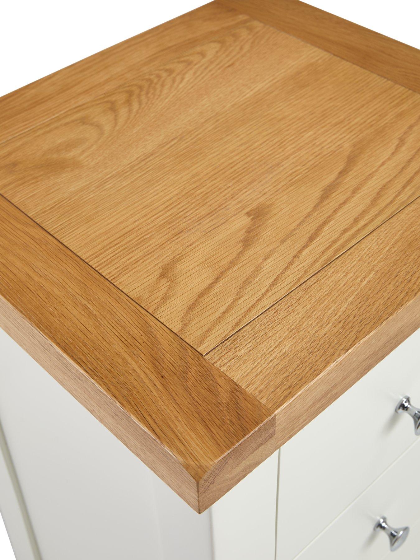 Image 6 of 6 of Very Home Hamilton&nbsp;3 Drawer Bedside Table - contains Solid Wood