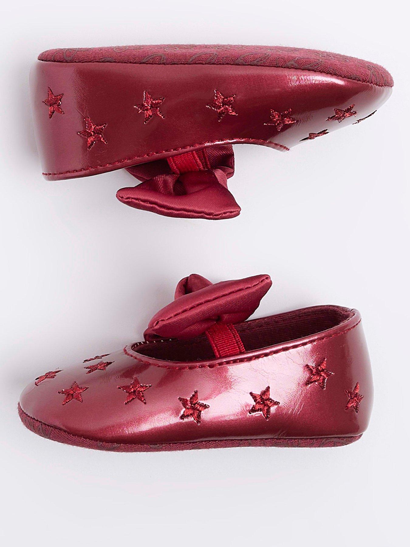 River island 2024 red shoes