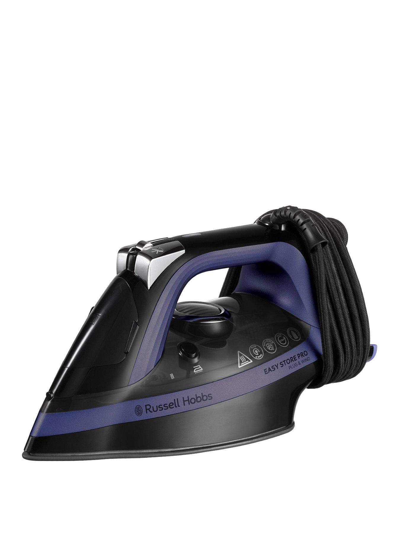 Russell hobbs plug and shop wind iron