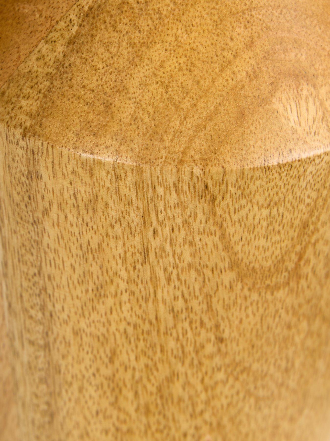 Image 4 of 5 of Very Home Faded Medium Wooden Vase