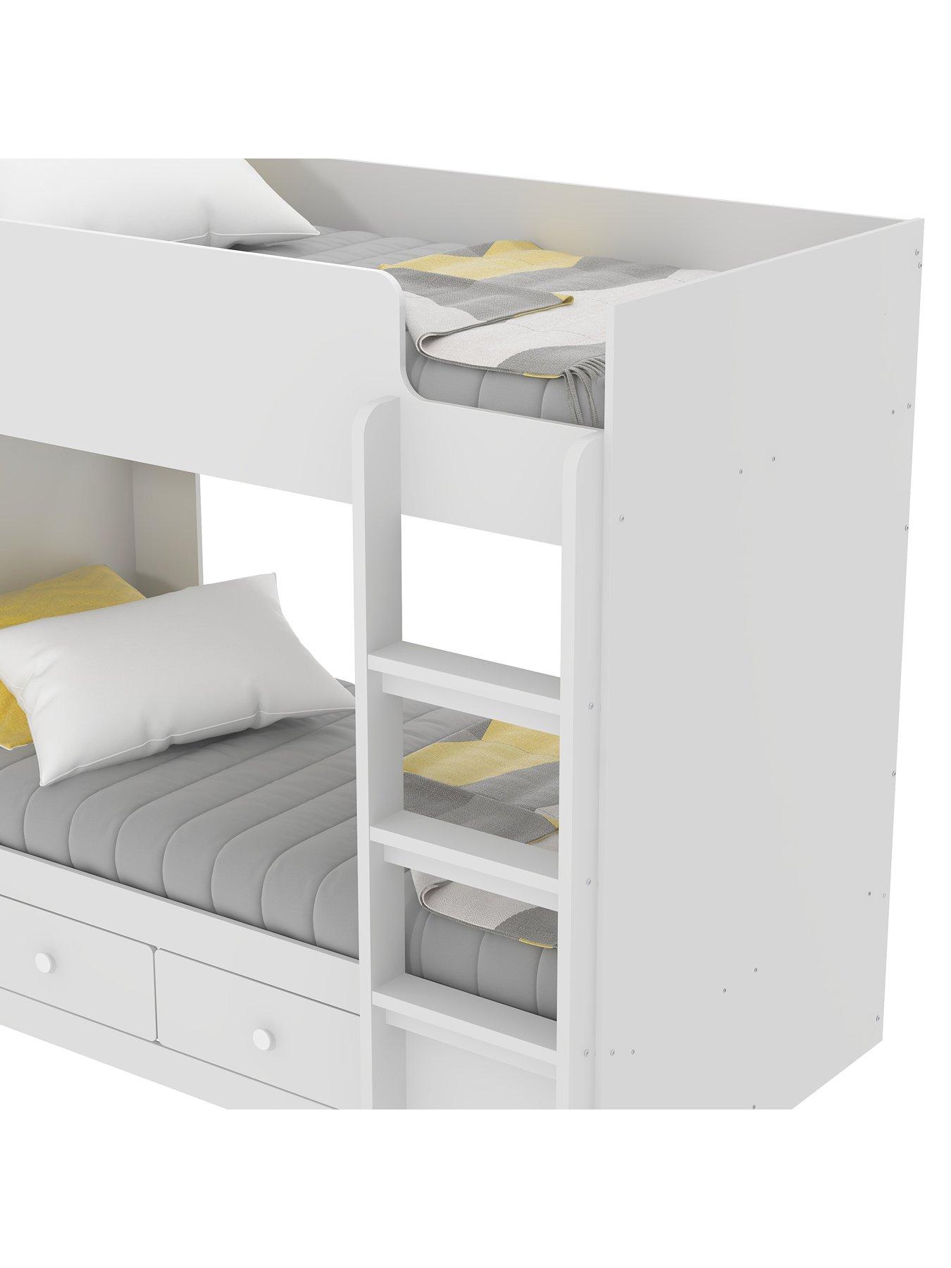 Image 5 of 6 of Very Home Peyton Bunk Bed Frame with Drawers and Mattress Options (Buy and SAVE!)