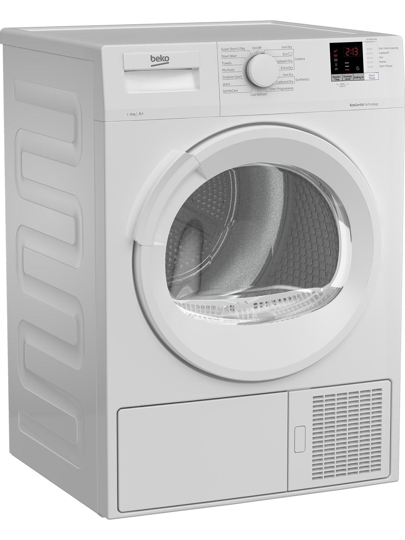 beko-beko-dtlp81151w-8kg-heat-pump-tumble-dryer-whitestillFront