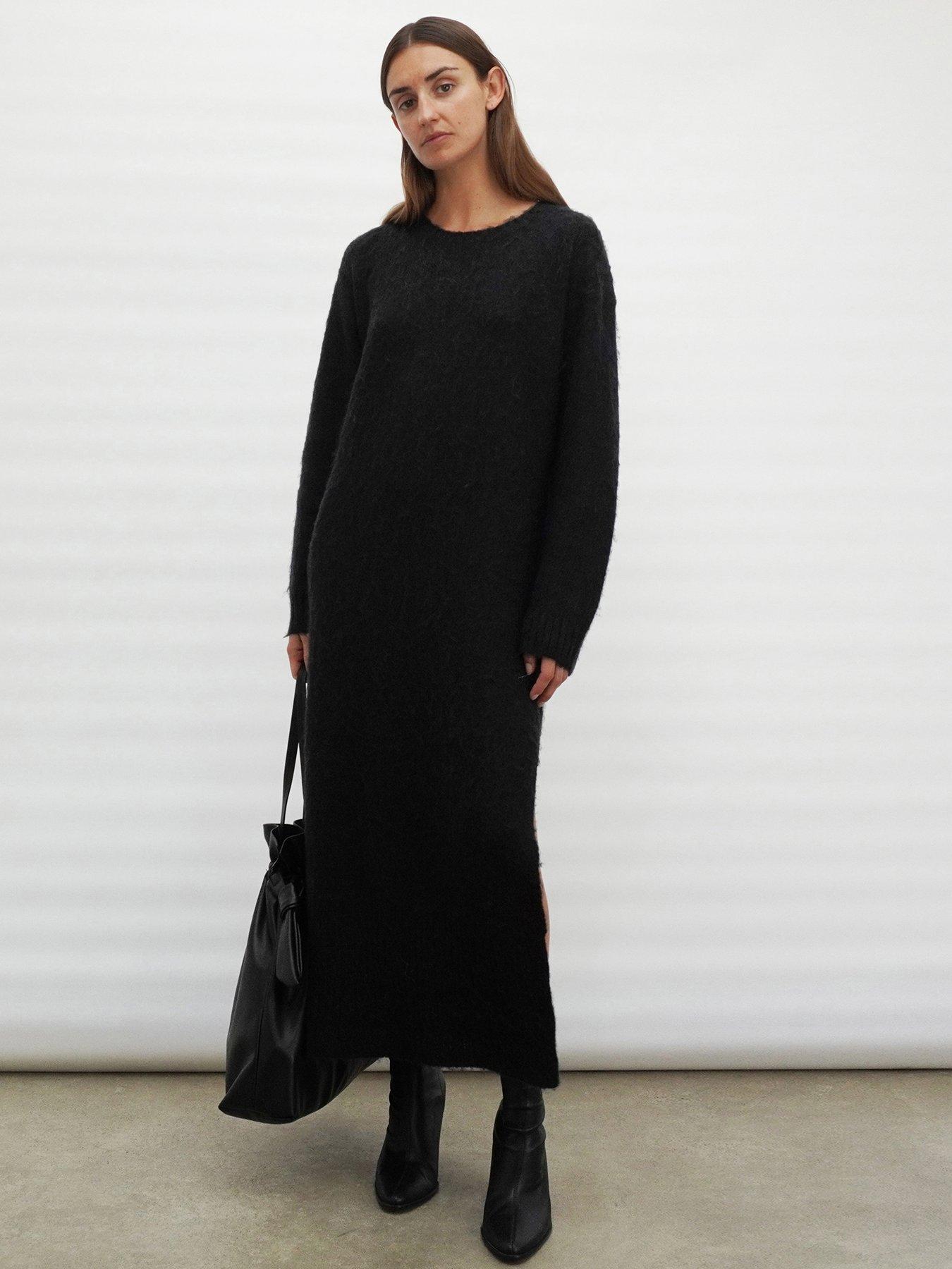 religion-cosy-heritage-knitted-midi-dress-blackoutfit