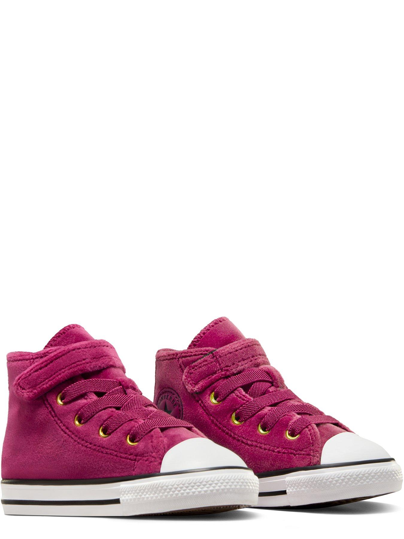 converse-toddler-easy-on-velvet-trainers-pinkstillFront