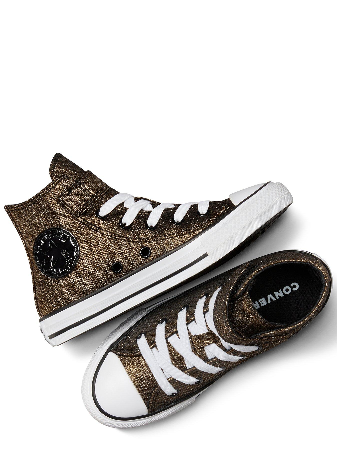 Childrens glitter converse online