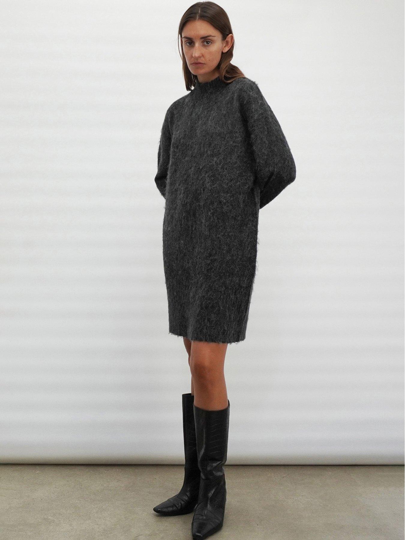 religion-oversized-lux-knitted-high-neck-tunic-dress-greyback