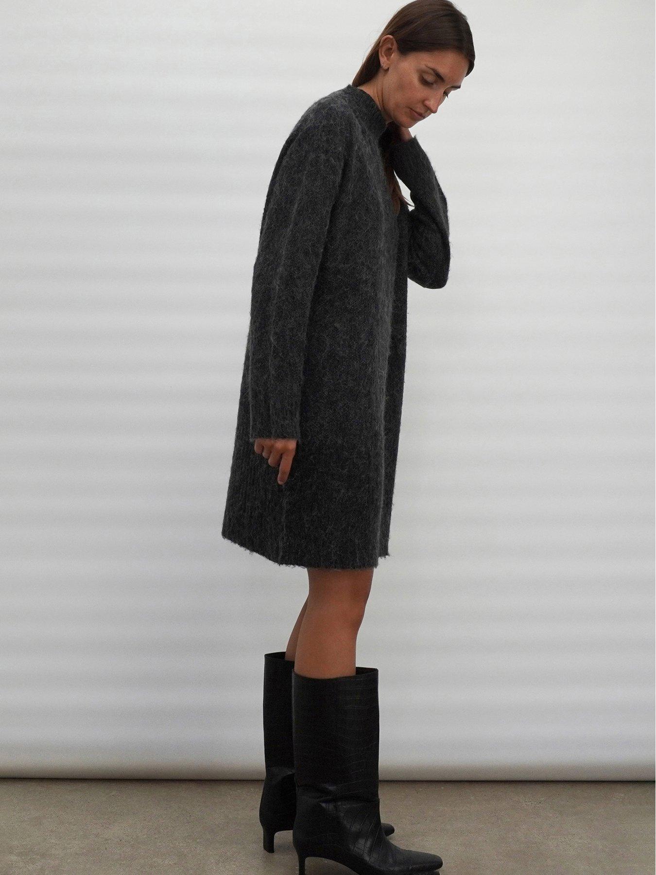 religion-oversized-lux-knitted-high-neck-tunic-dress-greyoutfit