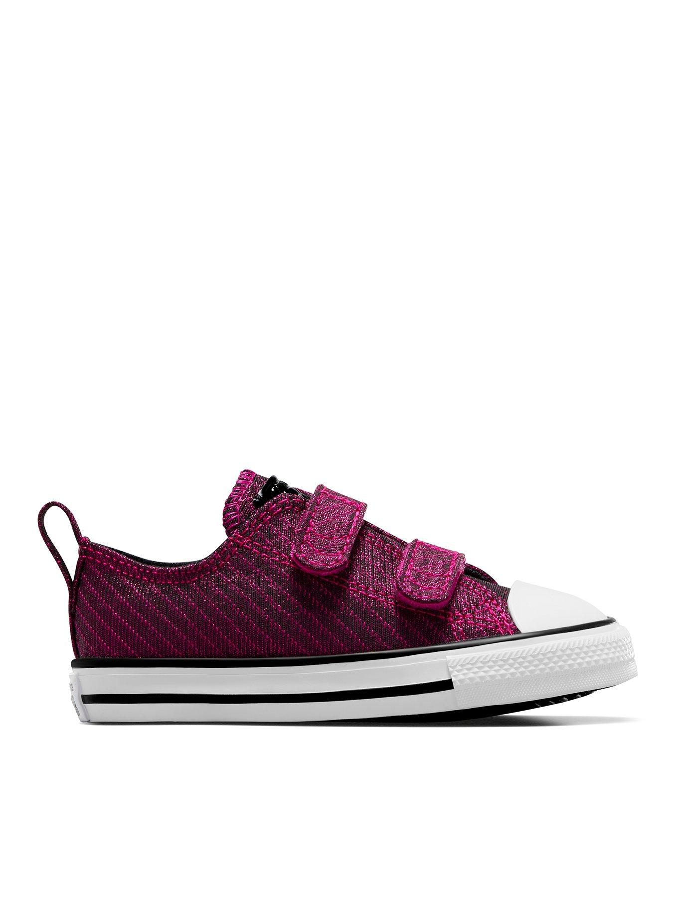 Pink velcro converse outlet toddler