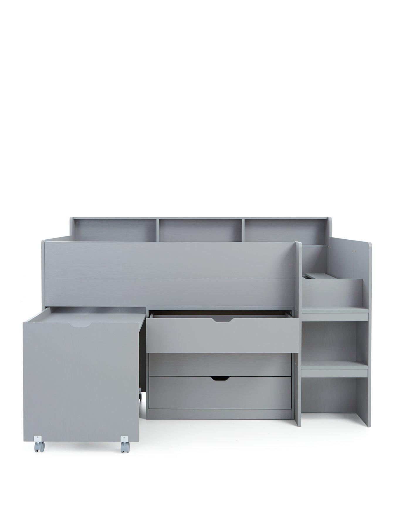 very-home-aspen-mid-sleeper-bed-frame-with-desk-drawers-and-shelves-plus-mattress-options-buy-and-save-grey-oak-effectstillFront