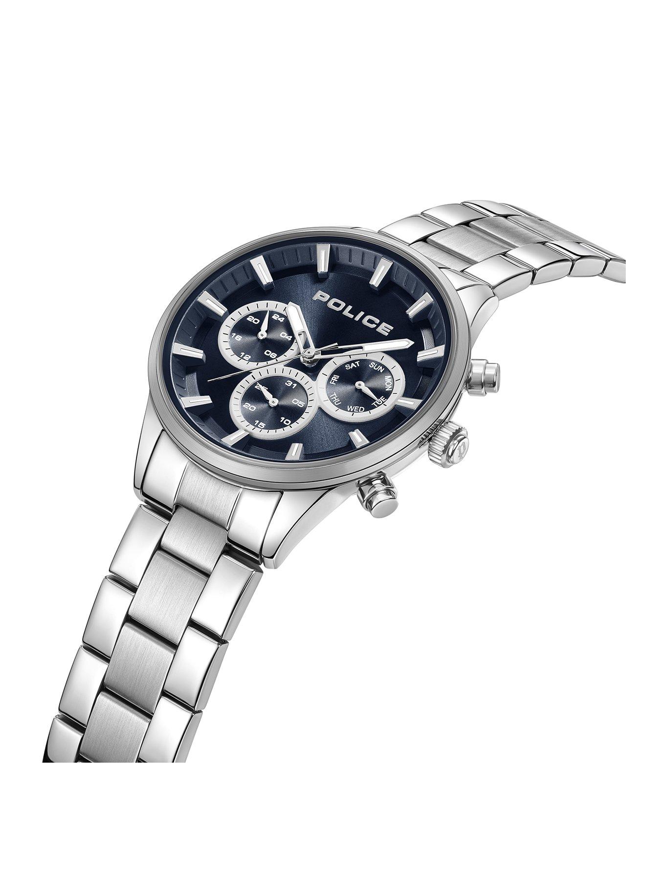 Police silver clearance watch