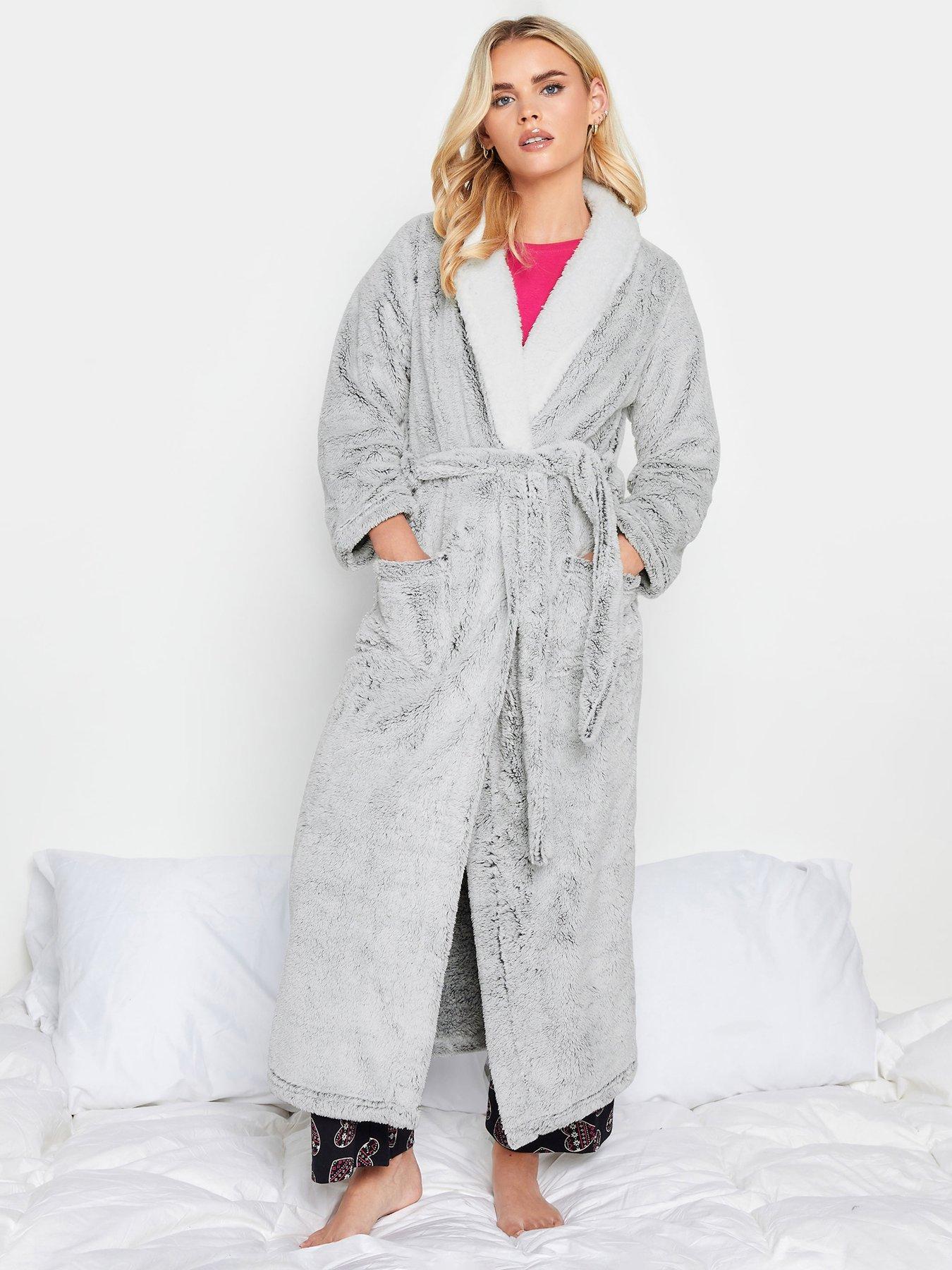 pixiegirl-petite-contrast-wellsoft-maxi-robe-grey