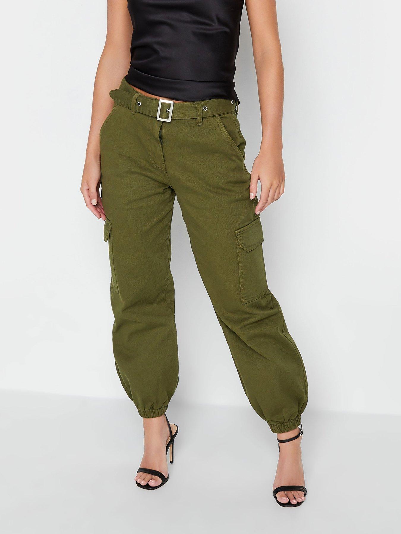 pixiegirl-petite-belted-cuff-jogger-green