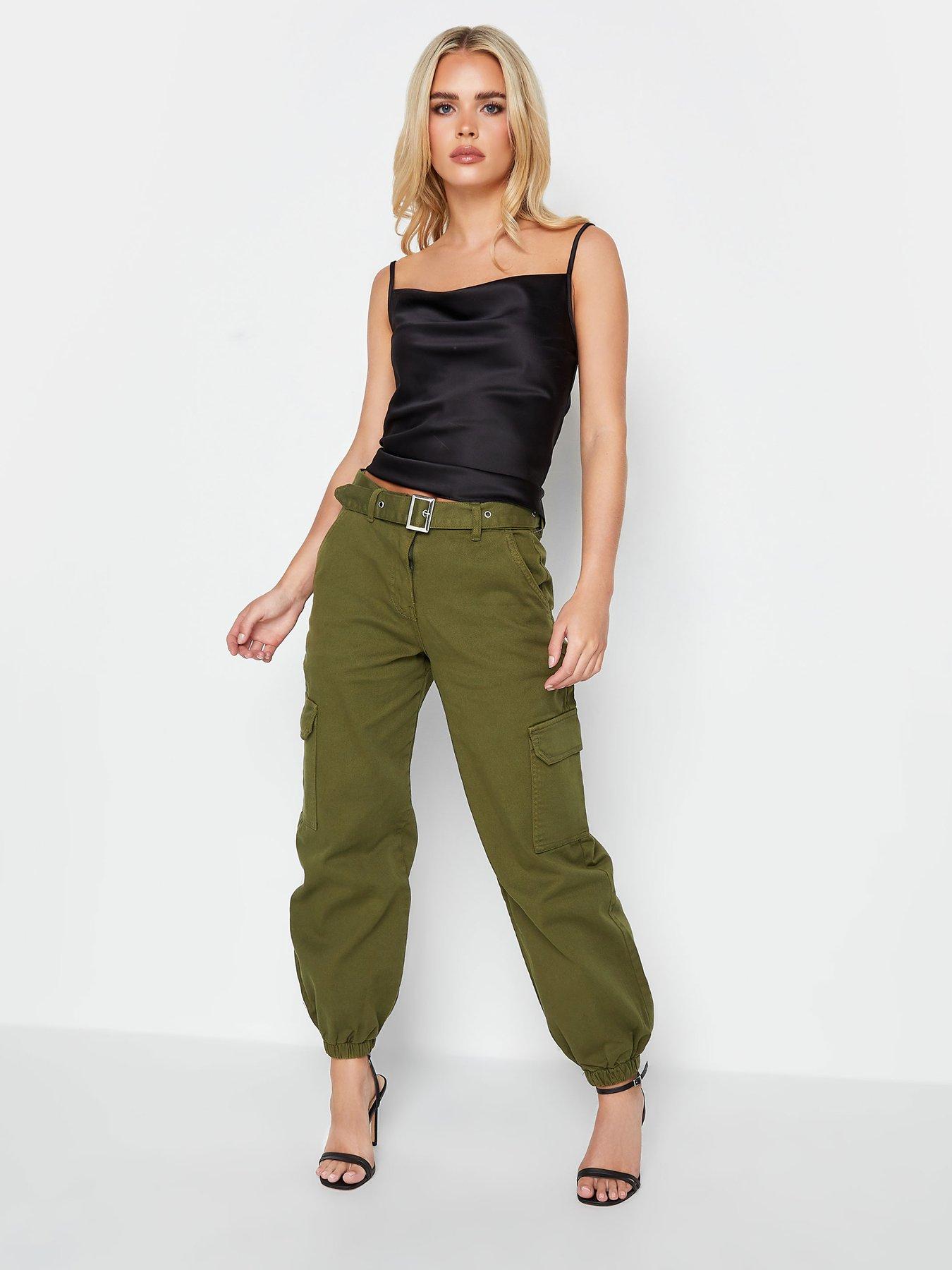 pixiegirl-petite-belted-cuff-jogger-greenback