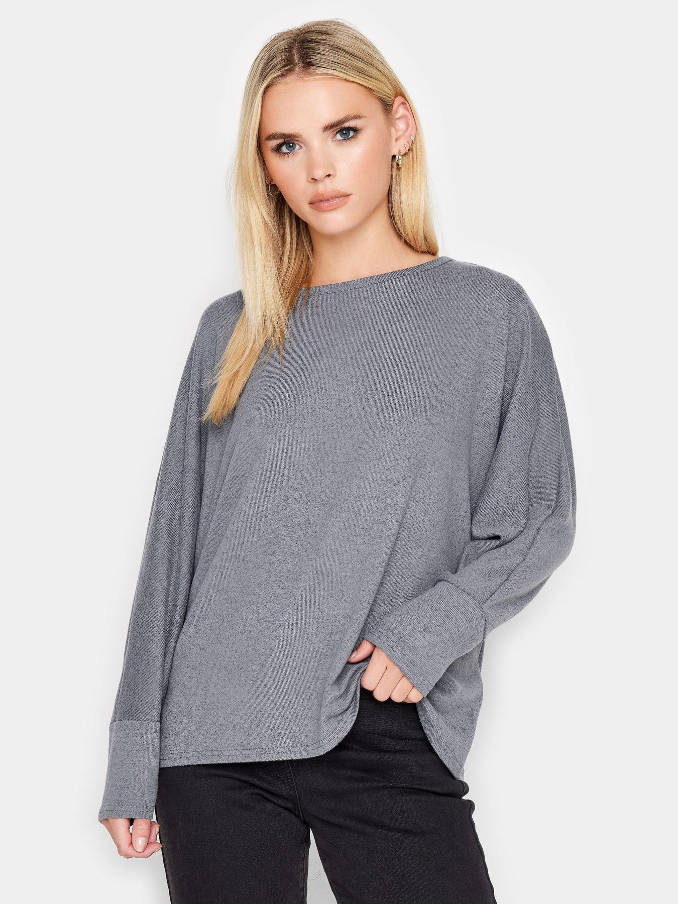 pixiegirl-petite-batwing-top-grey