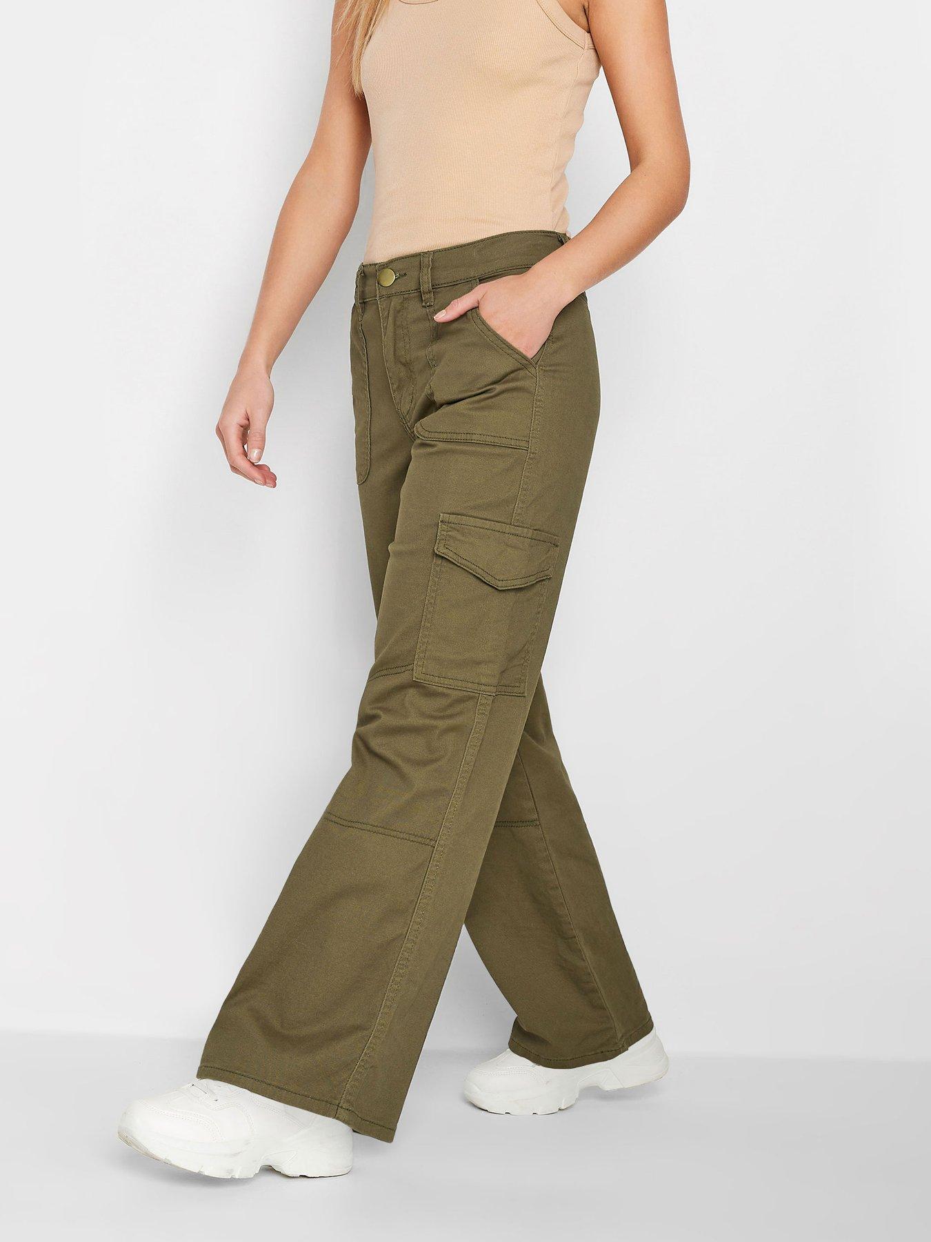 pixiegirl-petite-twill-loose-utility-green