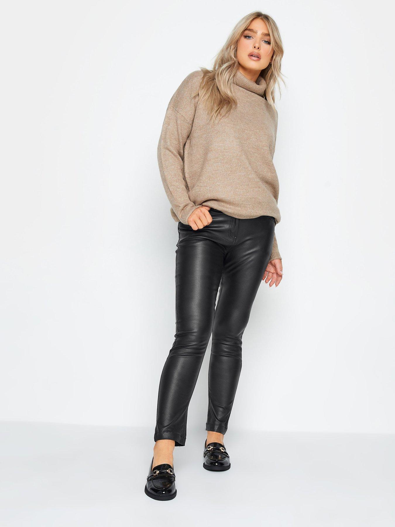 mco-petite-petite-coated-slim-leg-jean-blackback