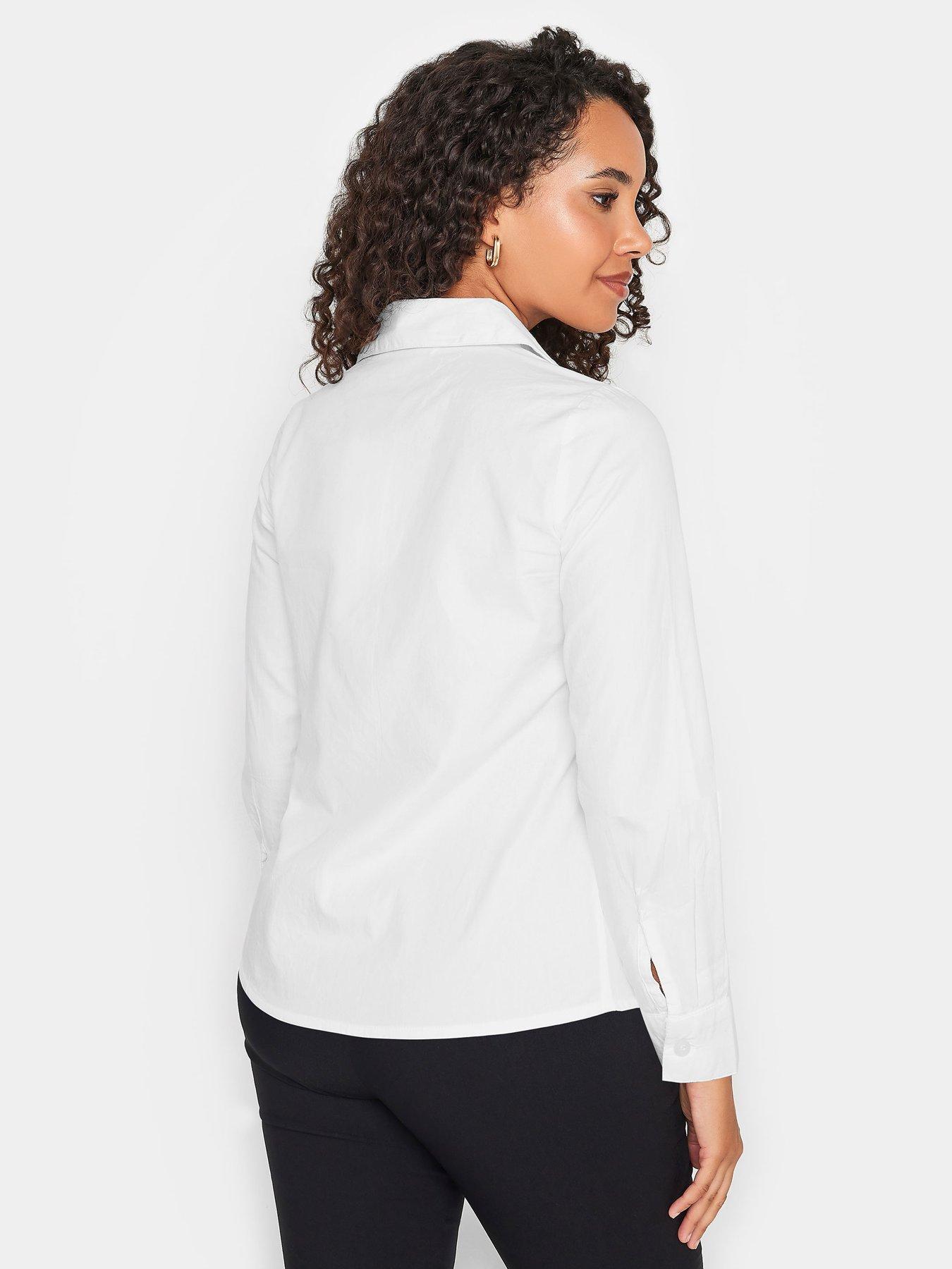 mco-petite-fitted-poplin-shirt-whitestillFront