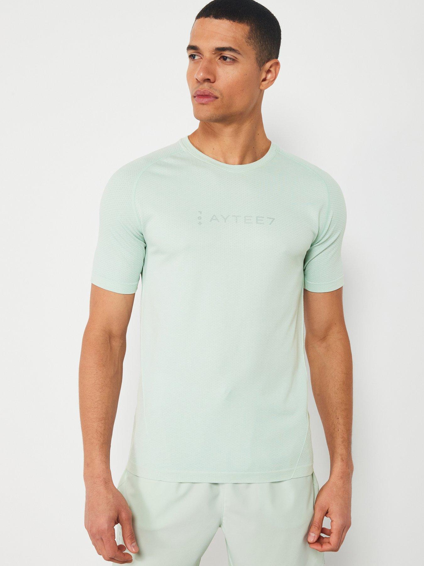 aytee7-x-very-short-sleeve-jacquard-training-t-shirt-greenoutfit