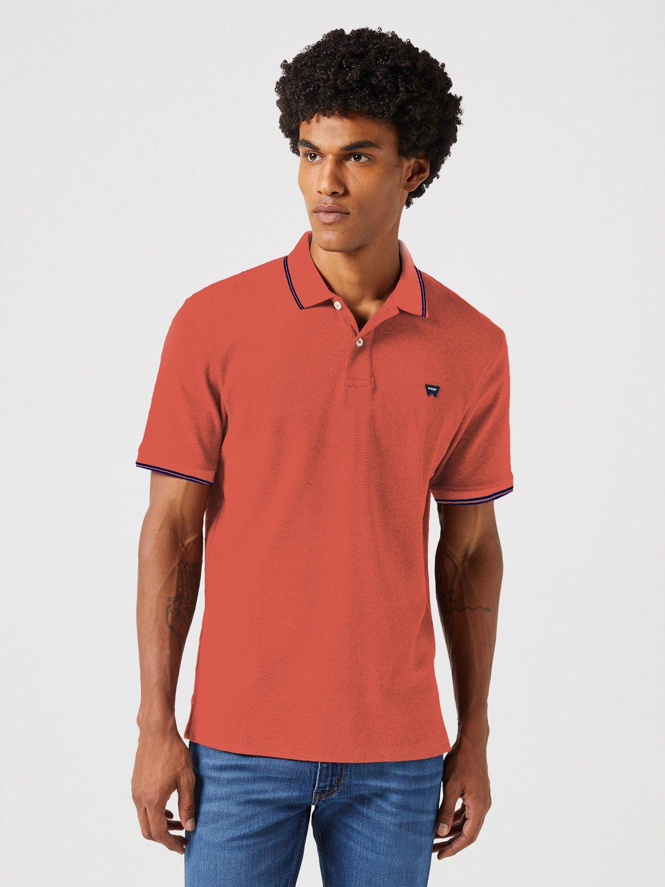 wrangler-wrangler-tipped-collar-polo-shirt-dark-pink