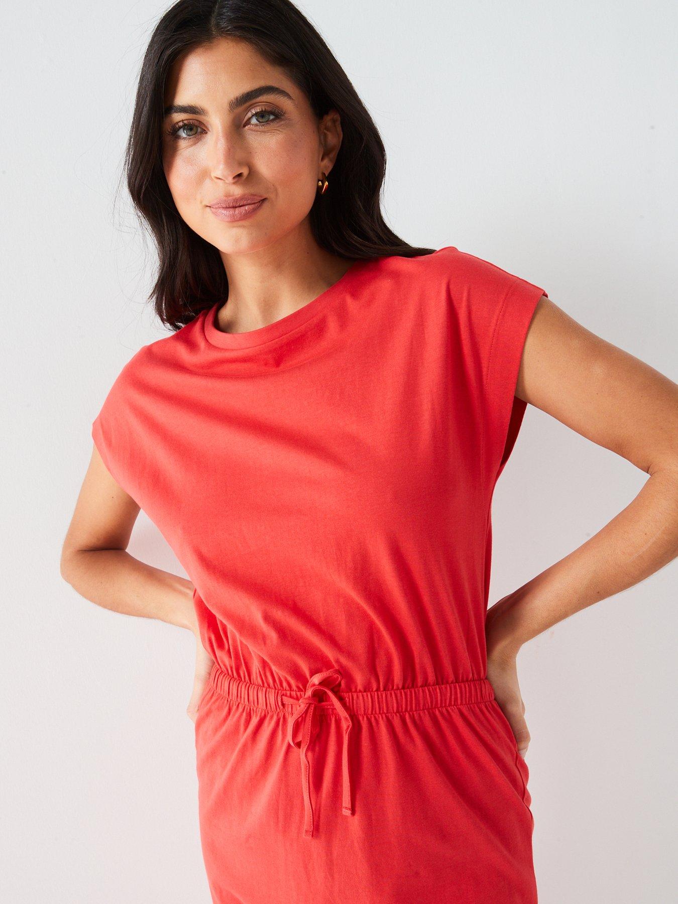 everyday-channel-waist-midi-dress-redoutfit