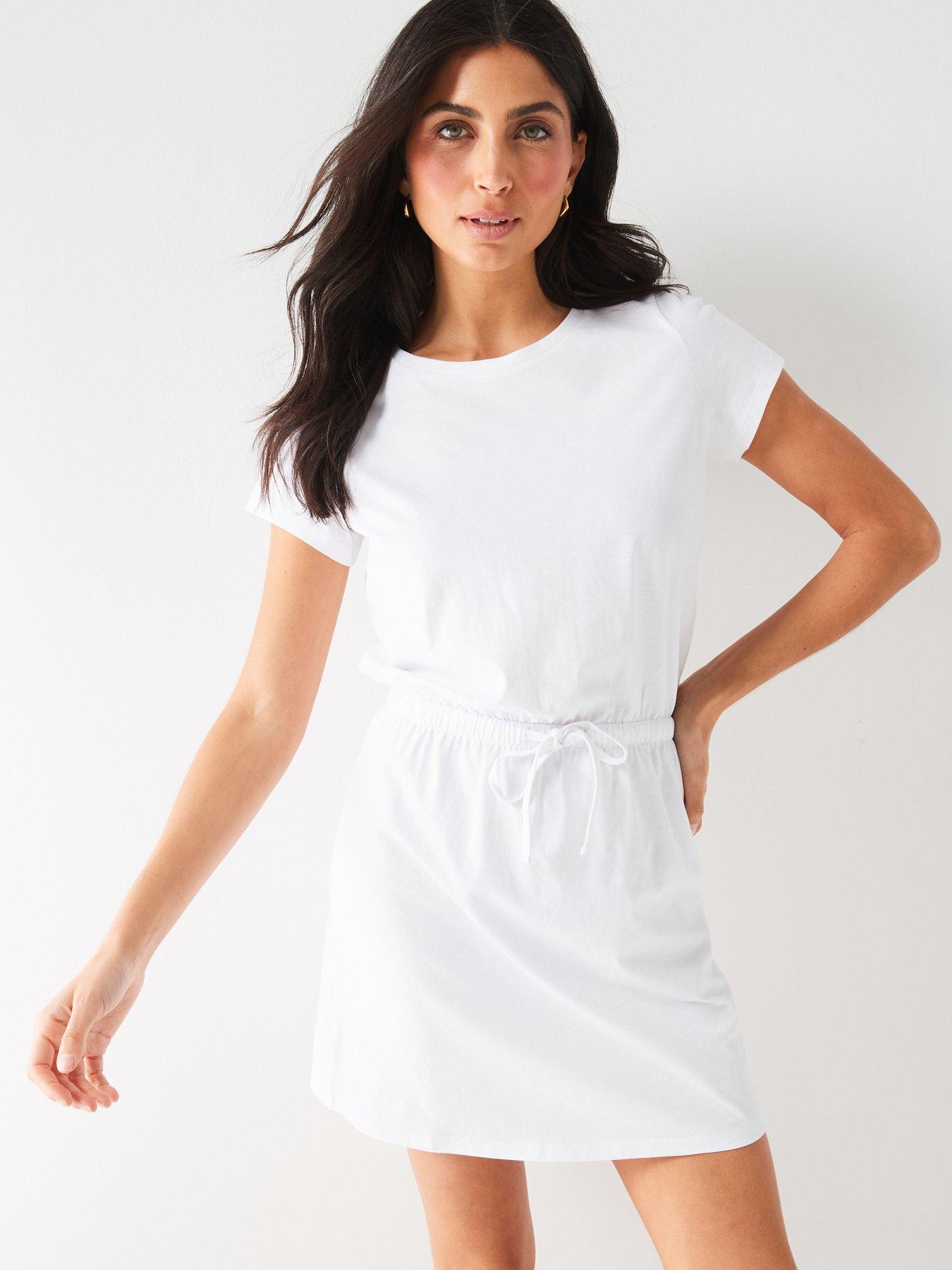 everyday-channel-waist-mini-dress-whitefront